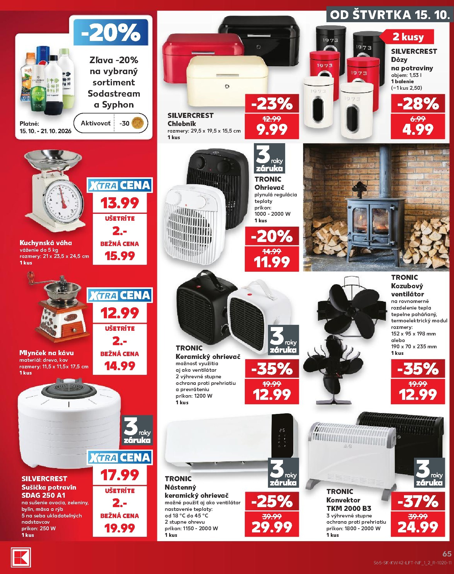 kaufland - Nový Kaufland leták od štvrtka, 15.10.2026 do stredy, 21.10.2026 - page: 65