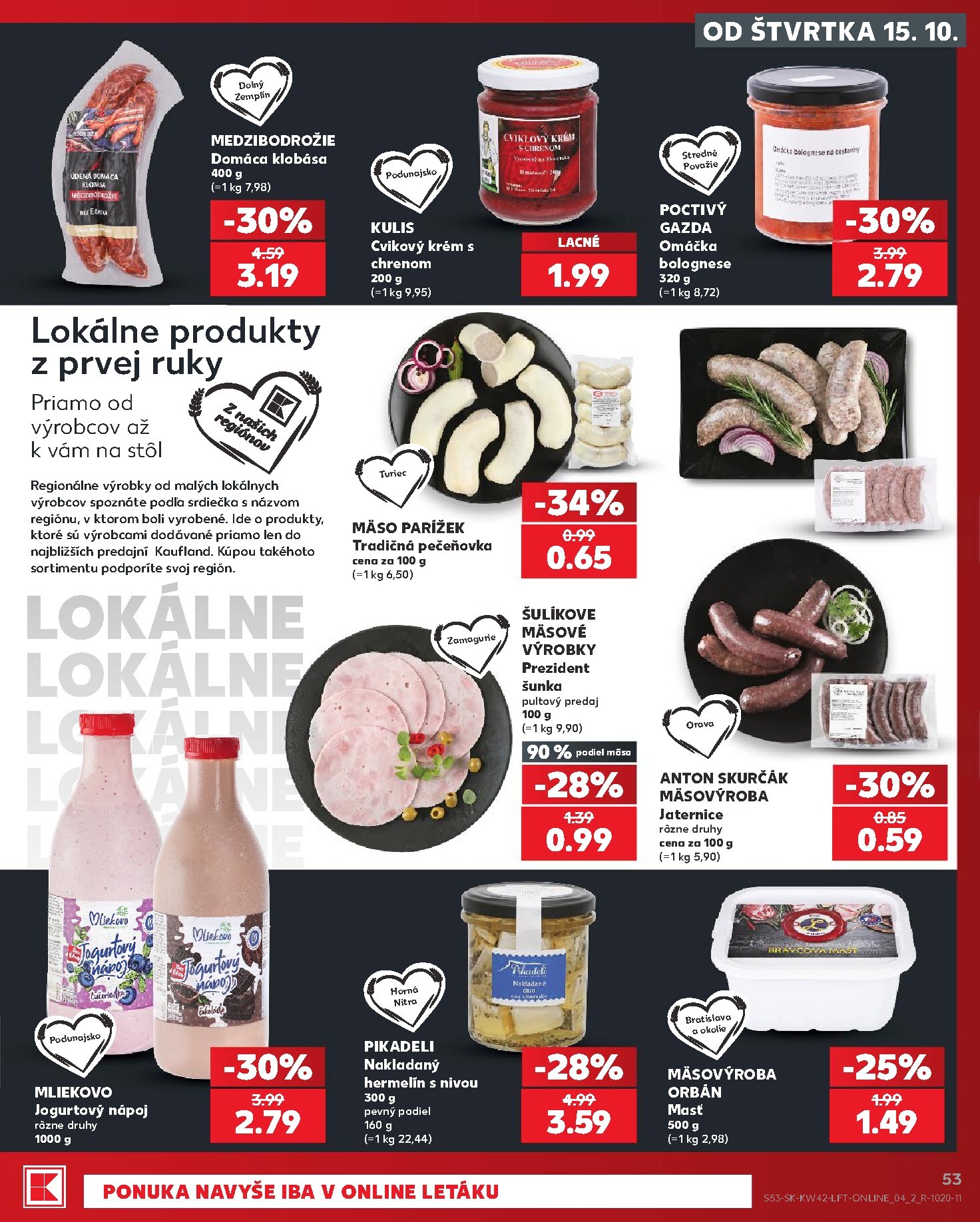 kaufland - Nový Kaufland leták od štvrtka, 15.10.2026 do stredy, 21.10.2026 - page: 53