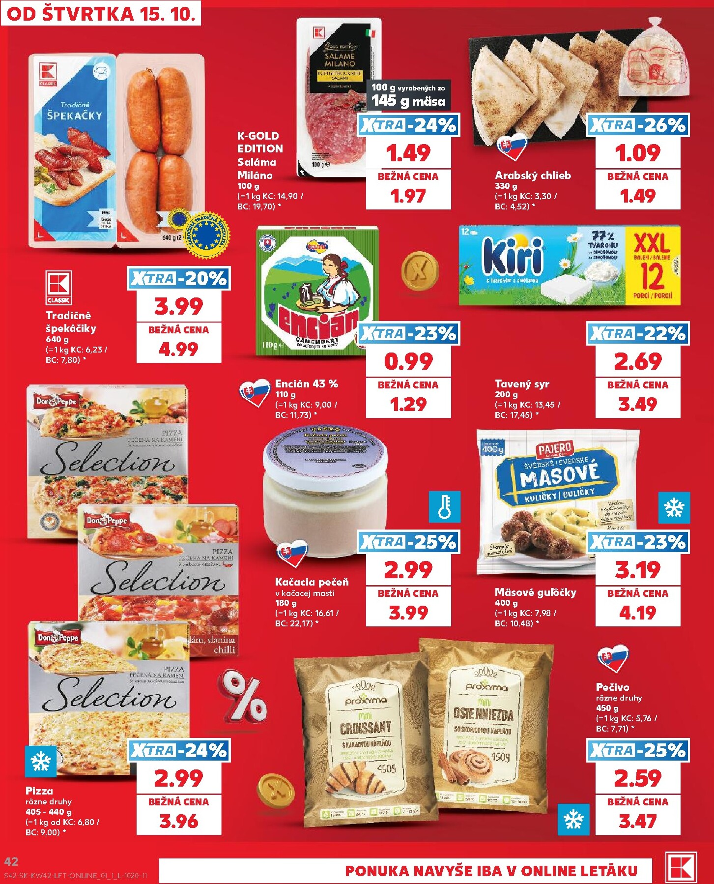 kaufland - Nový Kaufland leták od štvrtka, 15.10.2026 do stredy, 21.10.2026 - page: 42