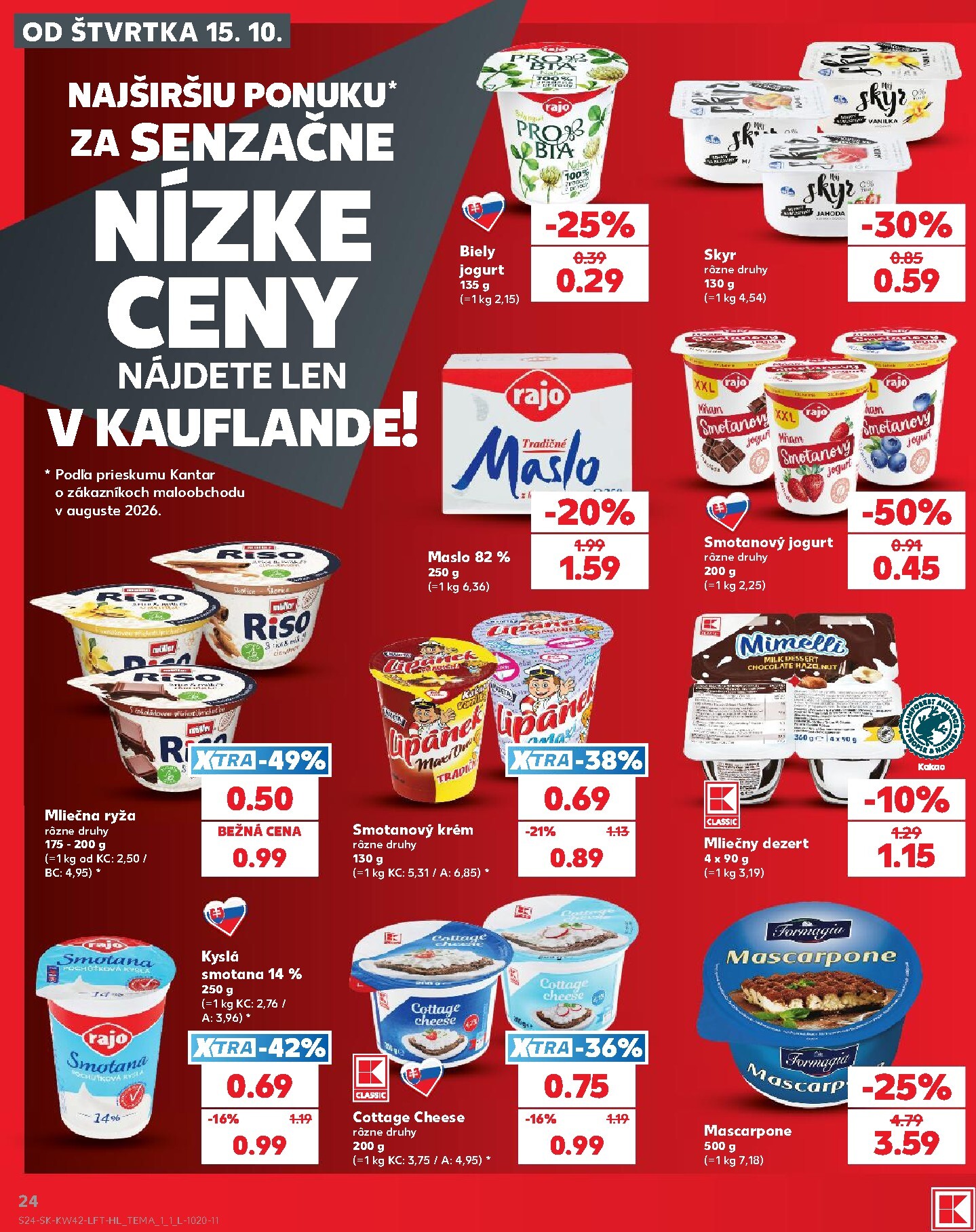 kaufland - Nový Kaufland leták od štvrtka, 15.10.2026 do stredy, 21.10.2026 - page: 24
