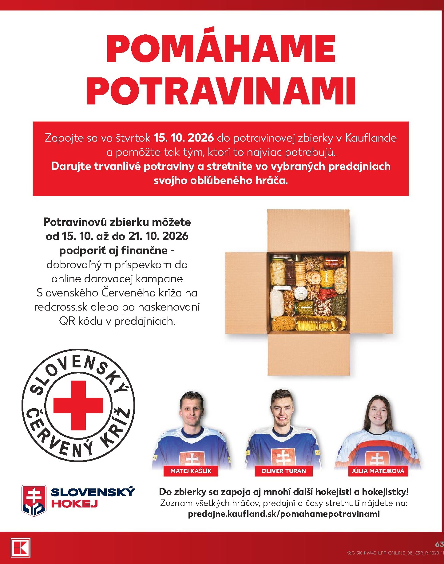 kaufland - Nový Kaufland leták od štvrtka, 15.10.2026 do stredy, 21.10.2026 - page: 63