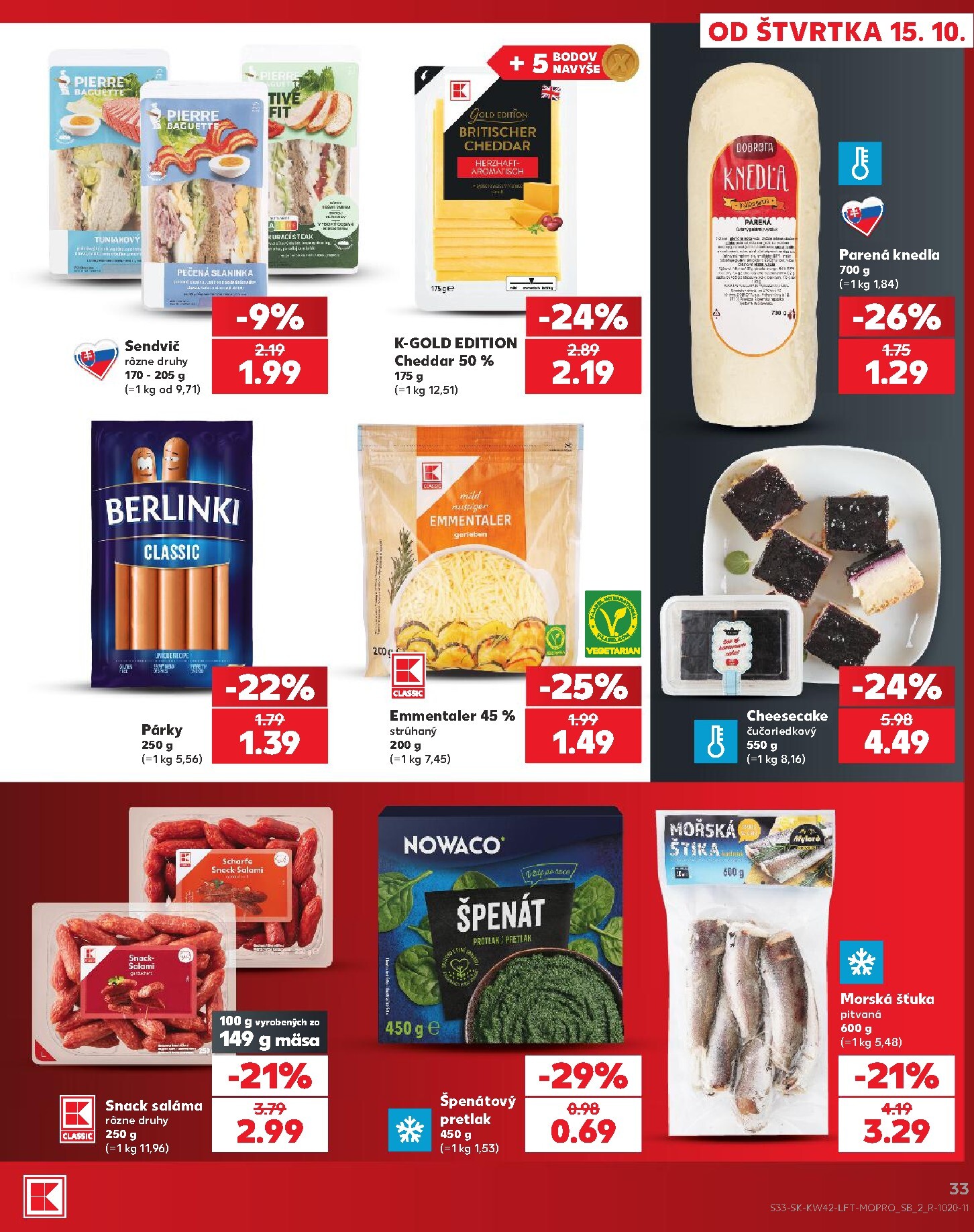 kaufland - Nový Kaufland leták od štvrtka, 15.10.2026 do stredy, 21.10.2026 - page: 33