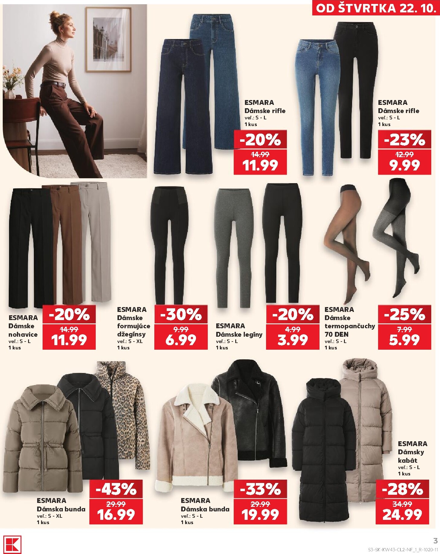 kaufland - Nový Kaufland leták od štvrtka, 22.10.2026 do stredy, 28.10.2026 - page: 3