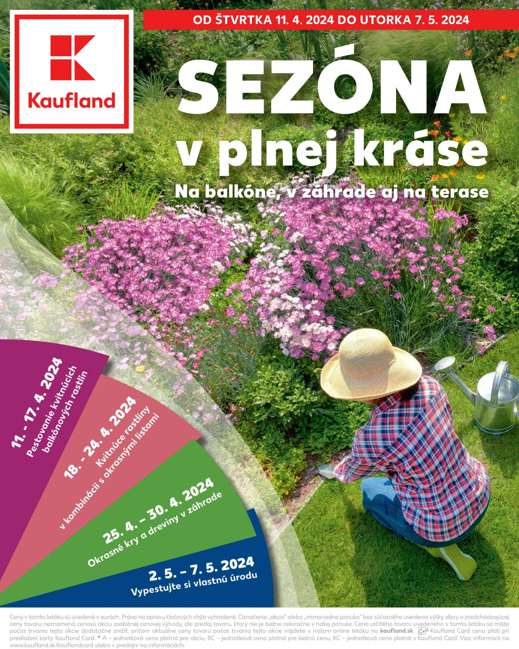kaufland - Kaufland - Sezóna v plnej kráse leták platný od 11.04. - 07.05.