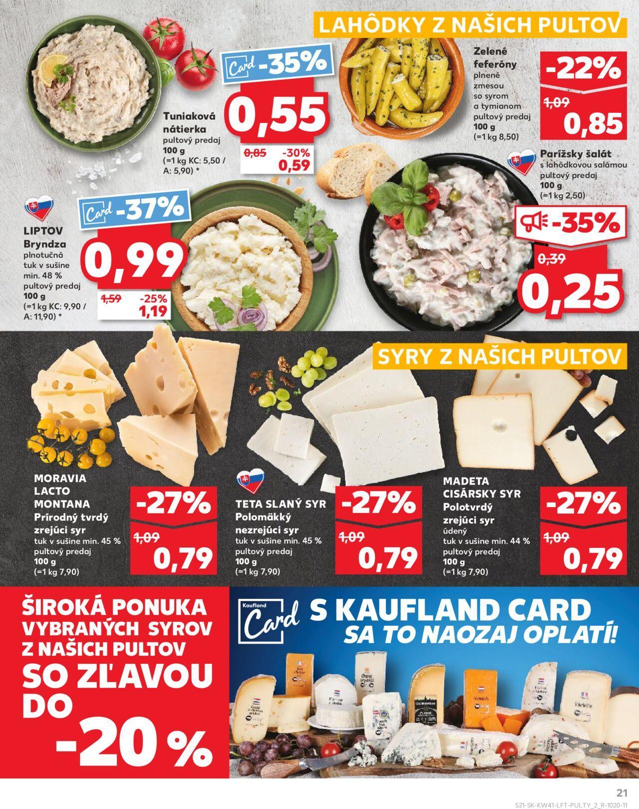 kaufland - Leták Kaufland Prievidza-Píly » 10.10.2024 - 16.10.2024 - page: 21