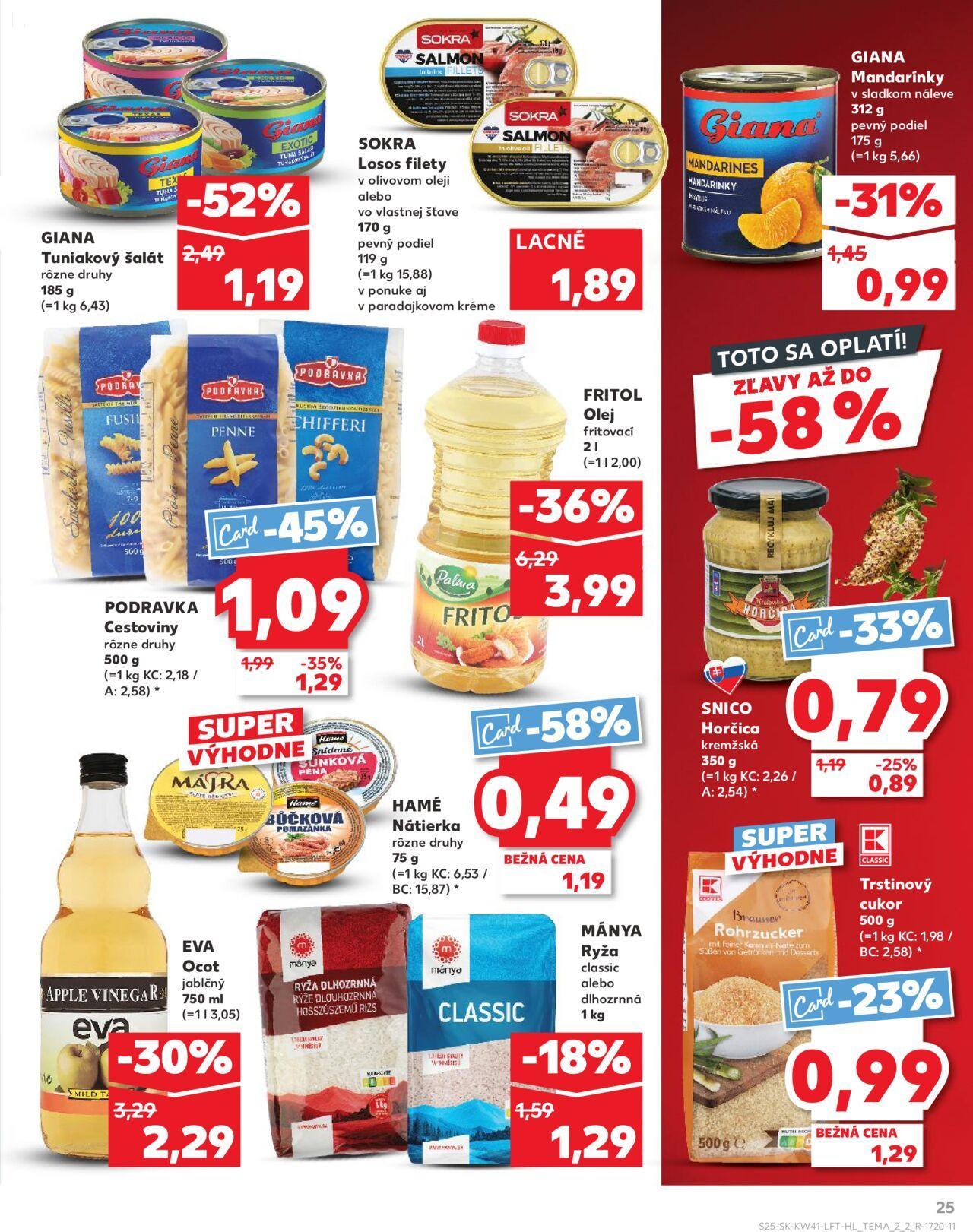 kaufland - Leták Kaufland Prievidza-Píly » 10.10.2024 - 16.10.2024 - page: 25