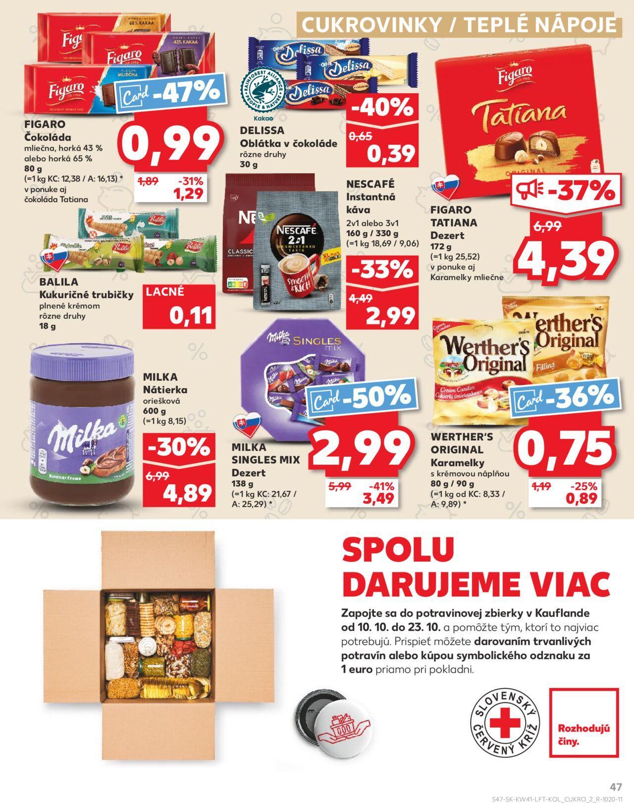 kaufland - Leták Kaufland Prievidza-Píly » 10.10.2024 - 16.10.2024 - page: 47