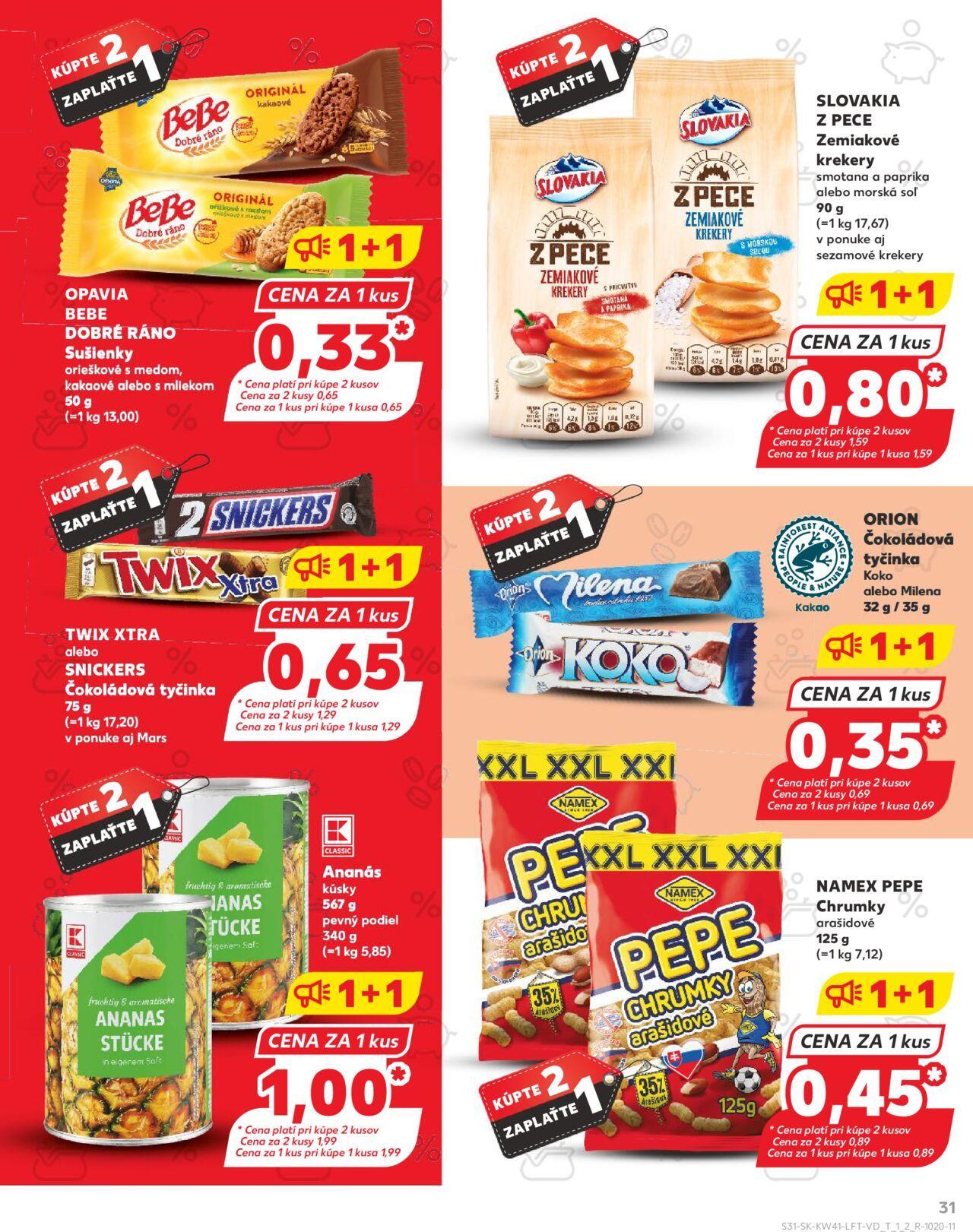 kaufland - Leták Kaufland Prievidza-Píly » 10.10.2024 - 16.10.2024 - page: 31