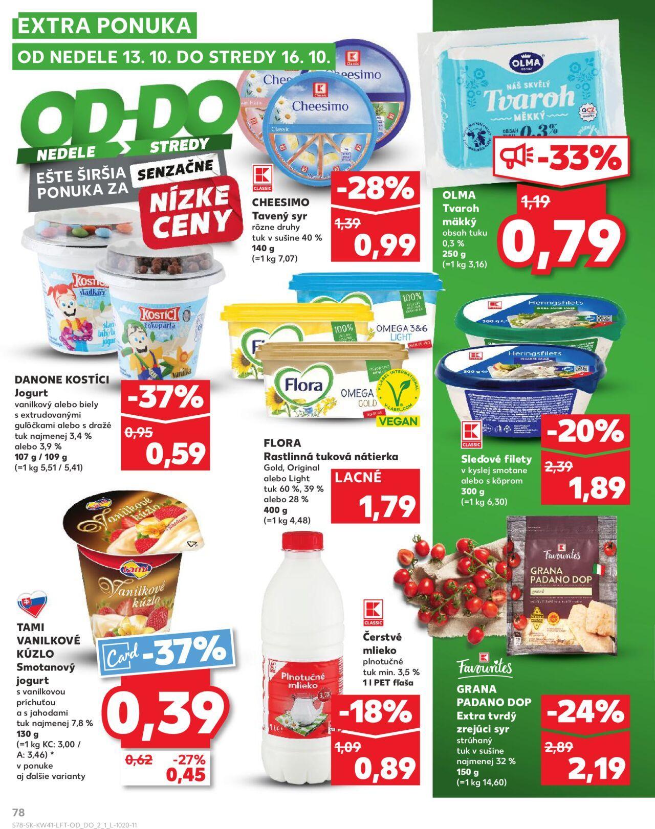 kaufland - Leták Kaufland Prievidza-Píly » 10.10.2024 - 16.10.2024 - page: 78