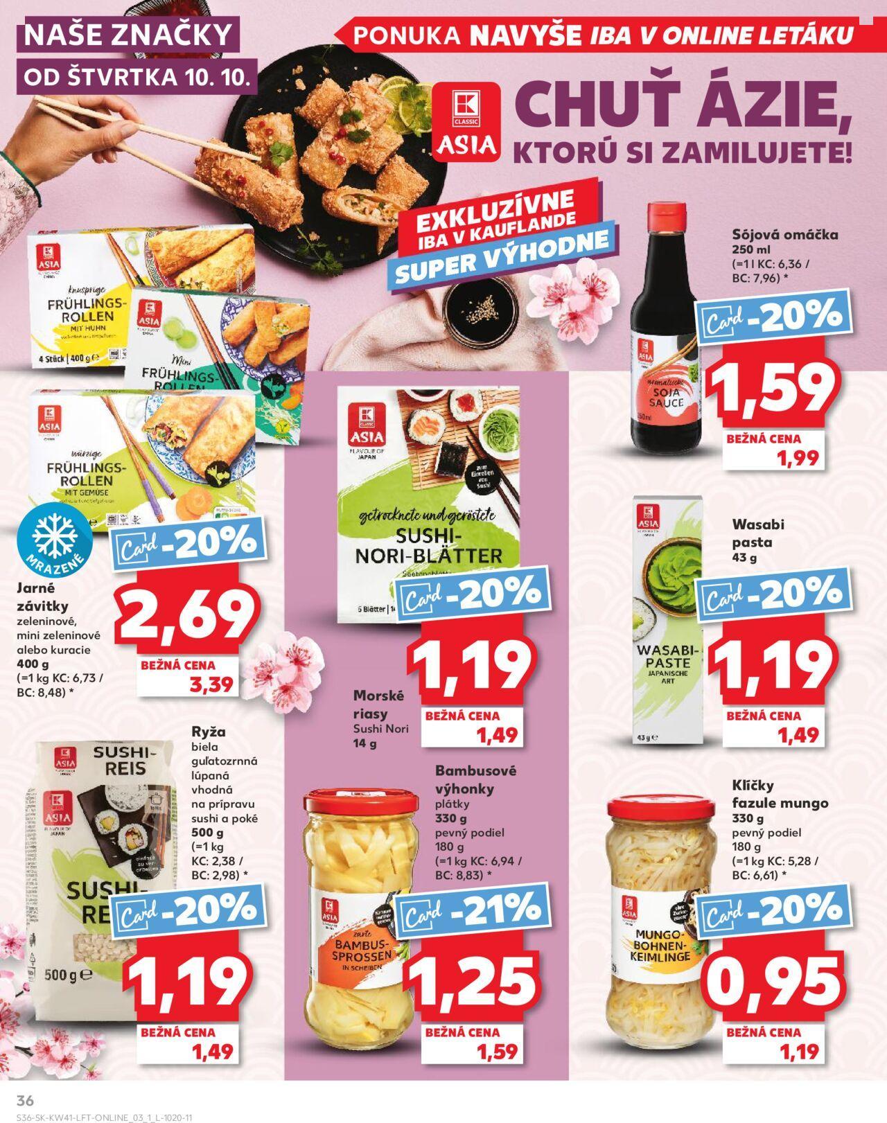 kaufland - Leták Kaufland Prievidza-Píly » 10.10.2024 - 16.10.2024 - page: 36