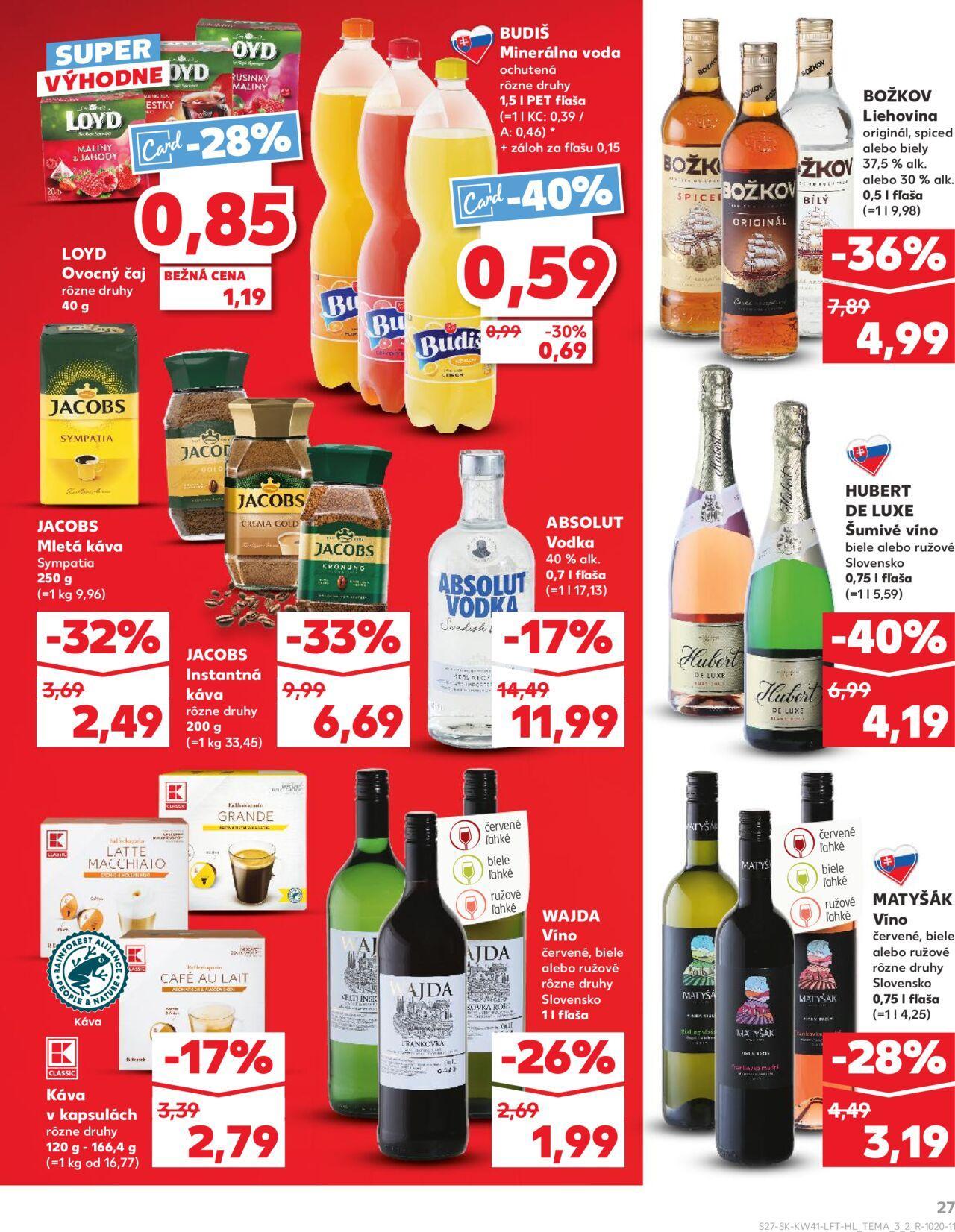 kaufland - Leták Kaufland Prievidza-Píly » 10.10.2024 - 16.10.2024 - page: 27