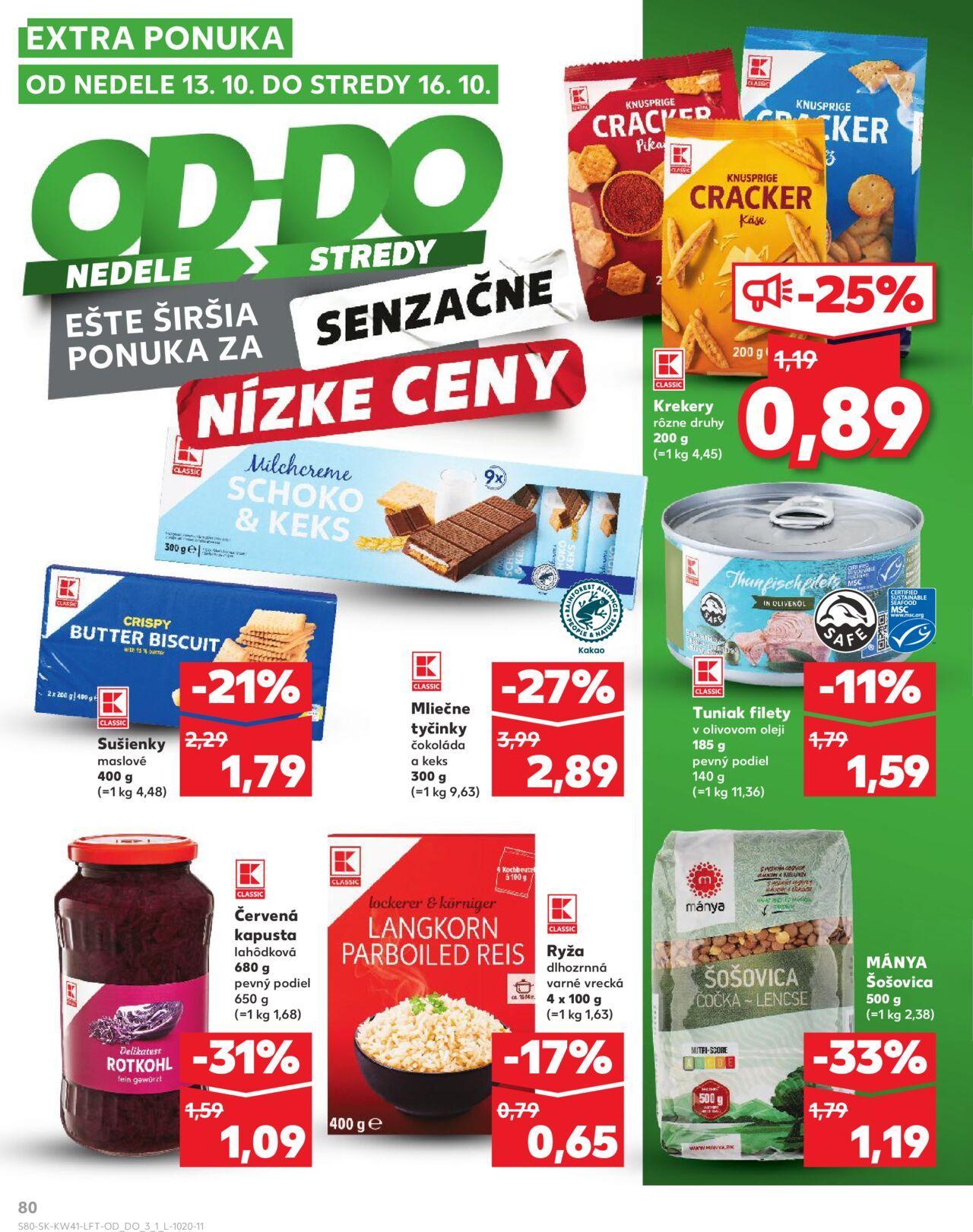 kaufland - Leták Kaufland Prievidza-Píly » 10.10.2024 - 16.10.2024 - page: 80