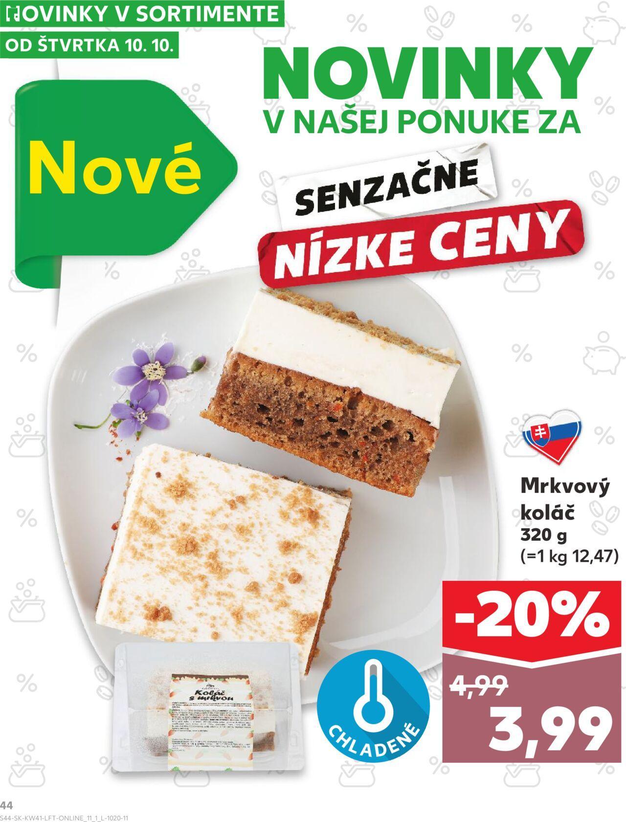 kaufland - Leták Kaufland Prievidza-Píly » 10.10.2024 - 16.10.2024 - page: 44