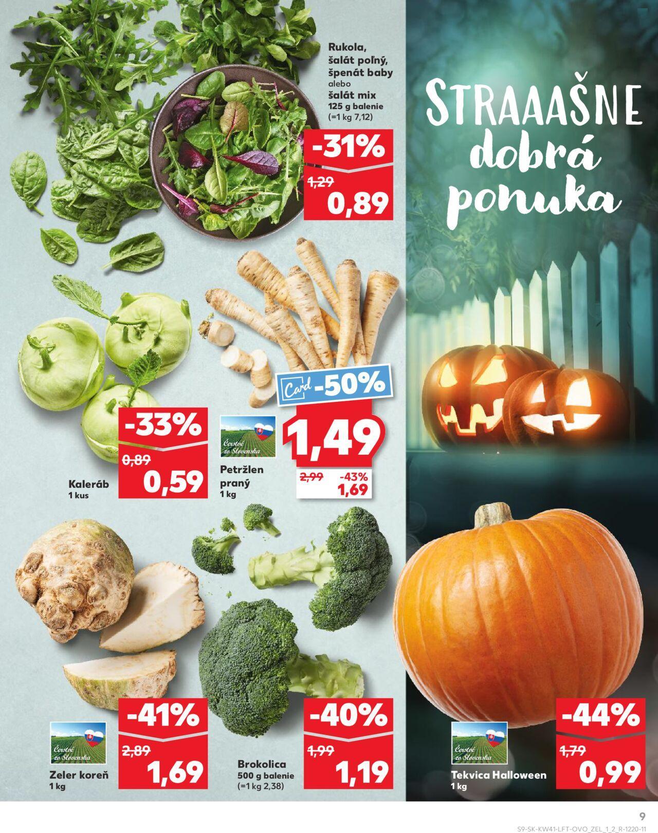 kaufland - Leták Kaufland Prievidza-Píly » 10.10.2024 - 16.10.2024 - page: 9