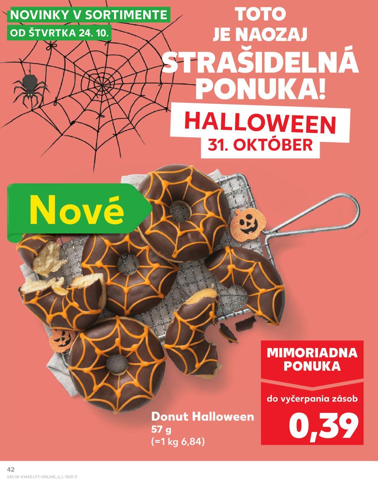 kaufland - Leták Kaufland Veľký Meder » 24.10.2024 - 30.10.2024 - page: 42