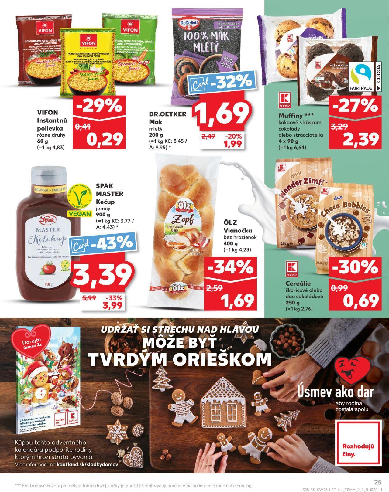 kaufland - Leták Kaufland Veľký Meder » 24.10.2024 - 30.10.2024 - page: 25