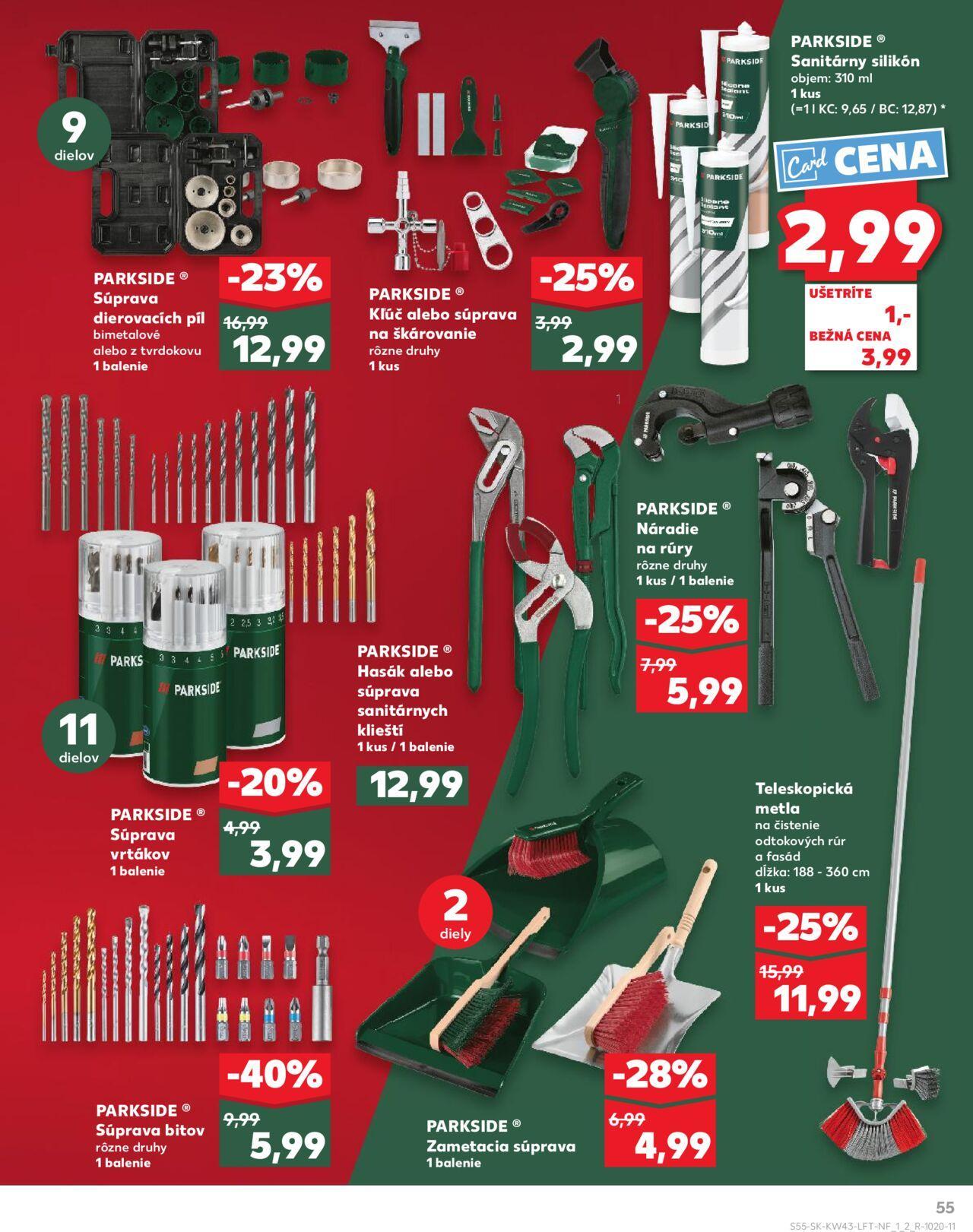 kaufland - Leták Kaufland Bratislava-Devínska Nová Ves » 24.10.2024 - 30.10.2024 - page: 55