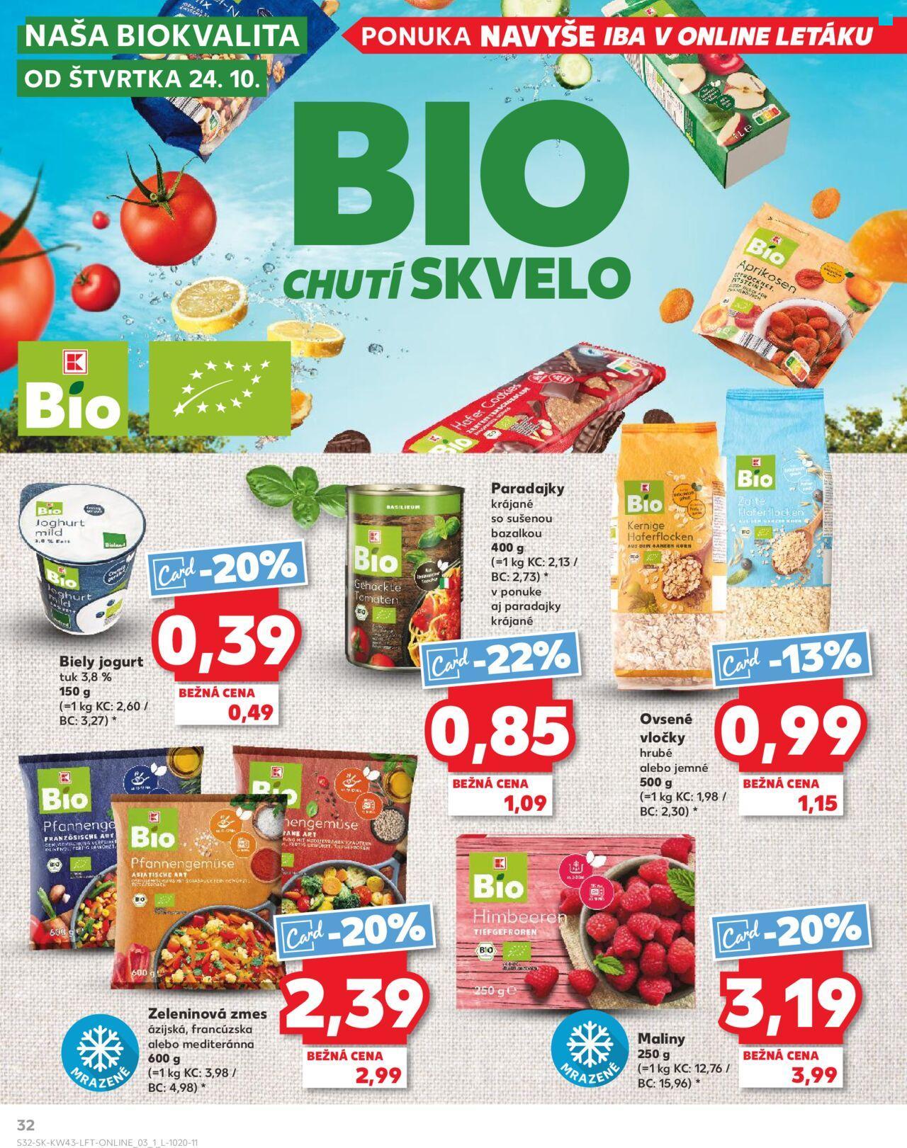 kaufland - Leták Kaufland Sabinov » 24.10.2024 - 30.10.2024 - page: 32