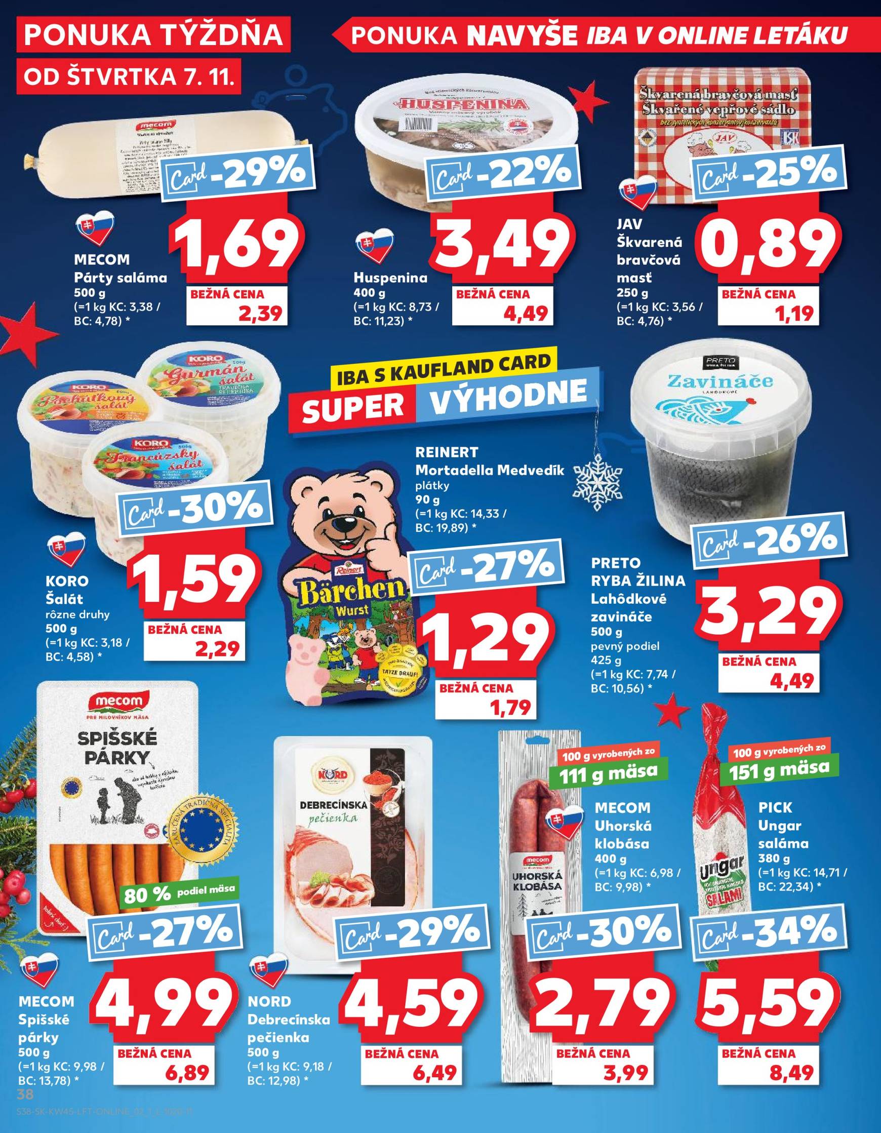 kaufland - Kaufland leták platný od 07.11. - 13.11. - page: 38