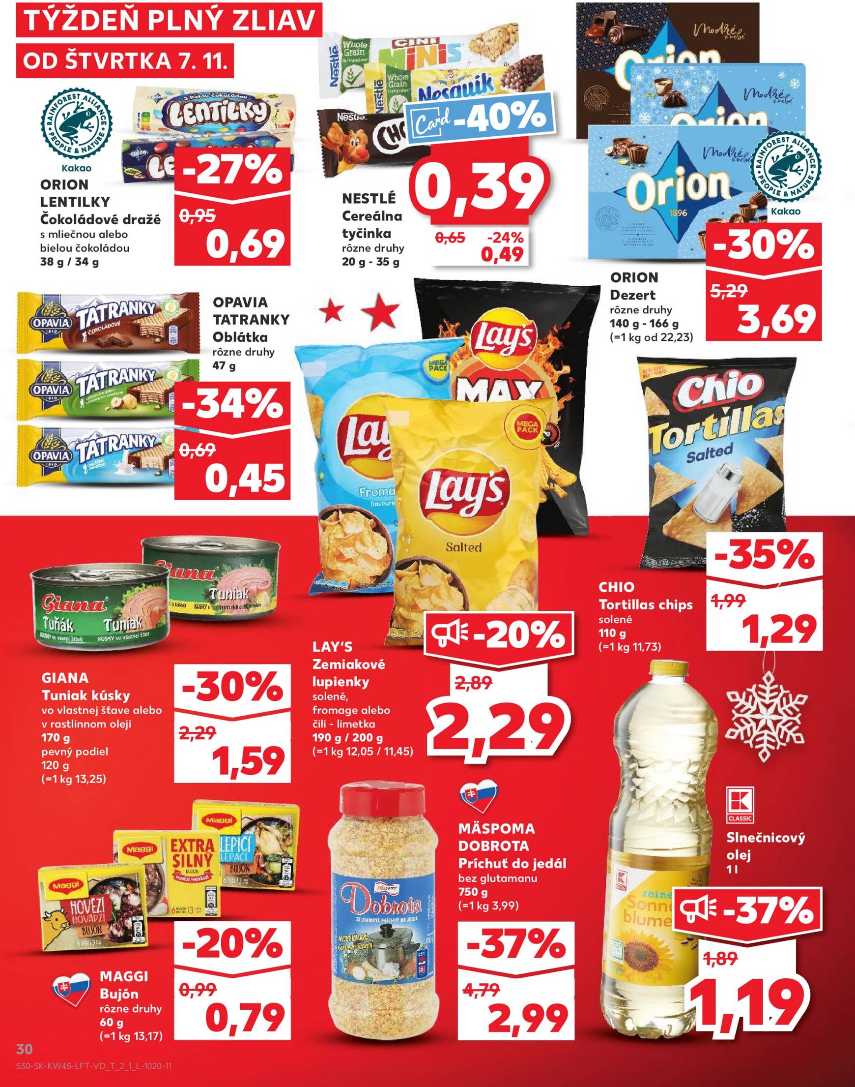 kaufland - Kaufland leták platný od 07.11. - 13.11. - page: 30