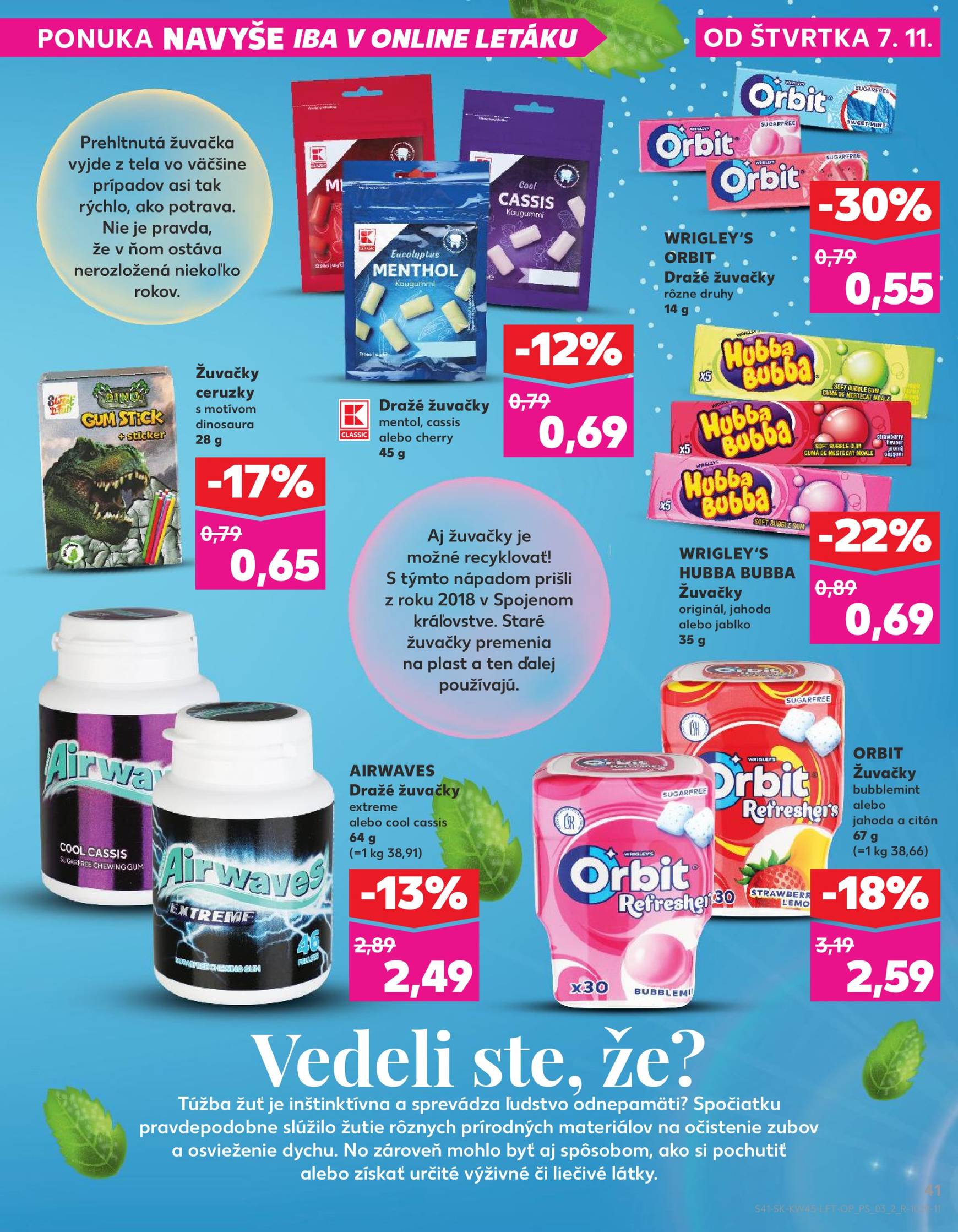 kaufland - Kaufland leták platný od 07.11. - 13.11. - page: 41