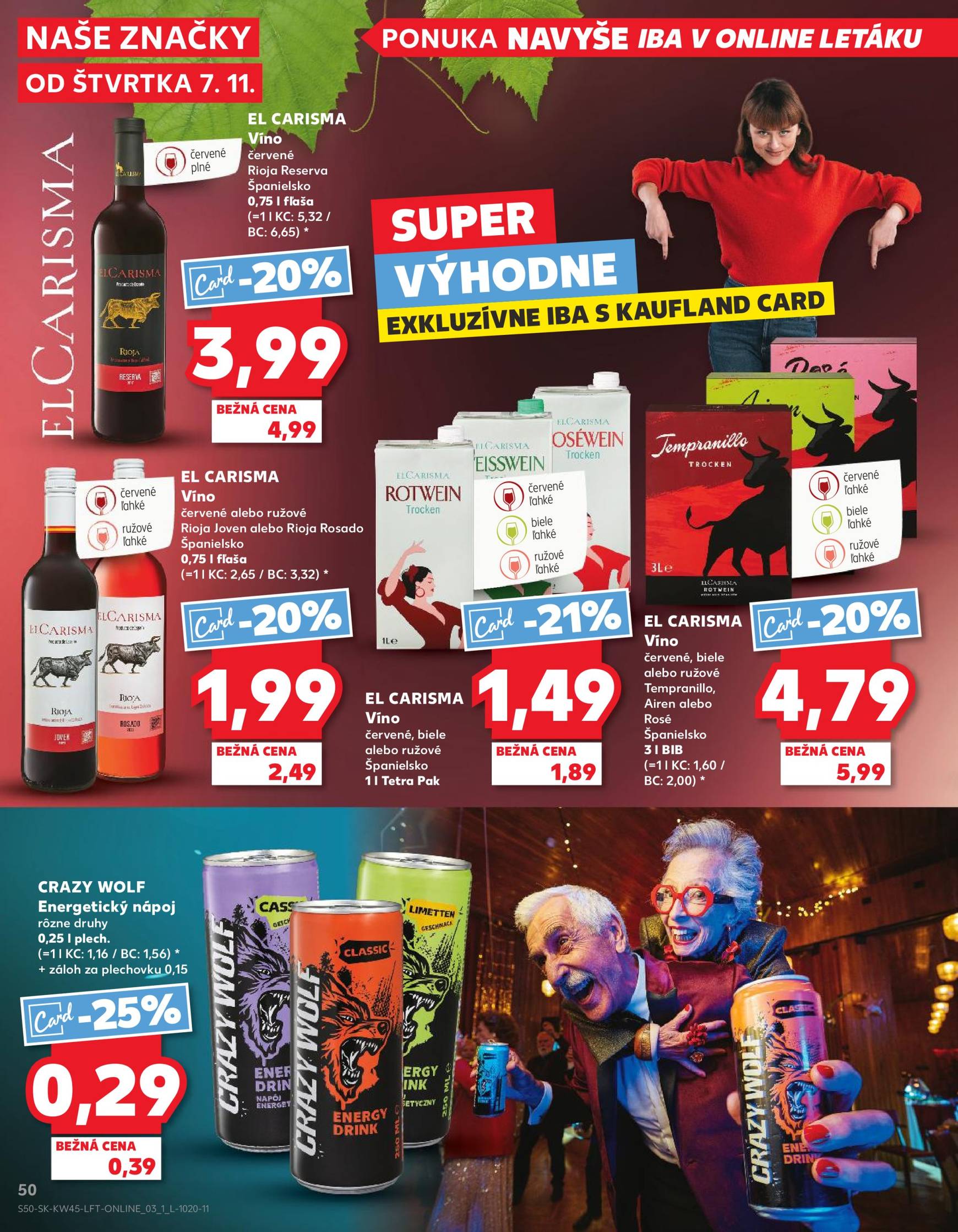 kaufland - Kaufland leták platný od 07.11. - 13.11. - page: 50