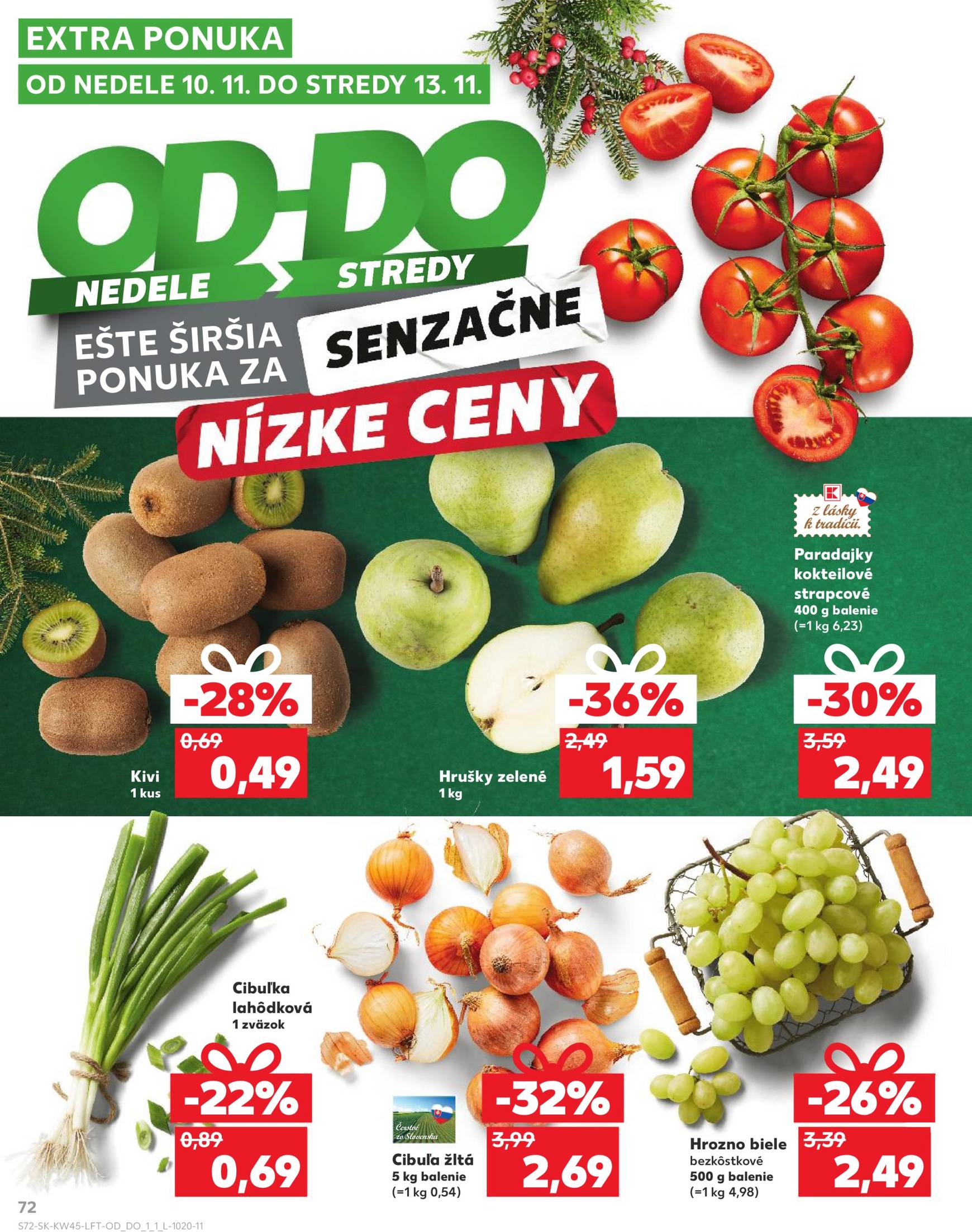 kaufland - Kaufland leták platný od 07.11. - 13.11. - page: 72