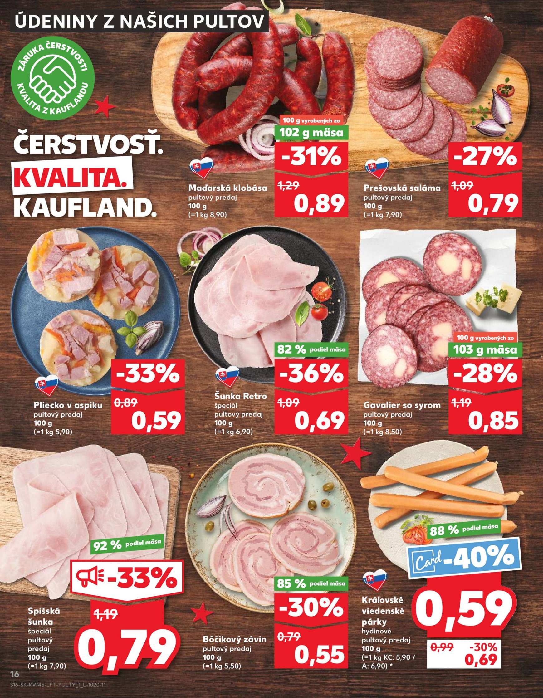 kaufland - Kaufland leták platný od 07.11. - 13.11. - page: 16