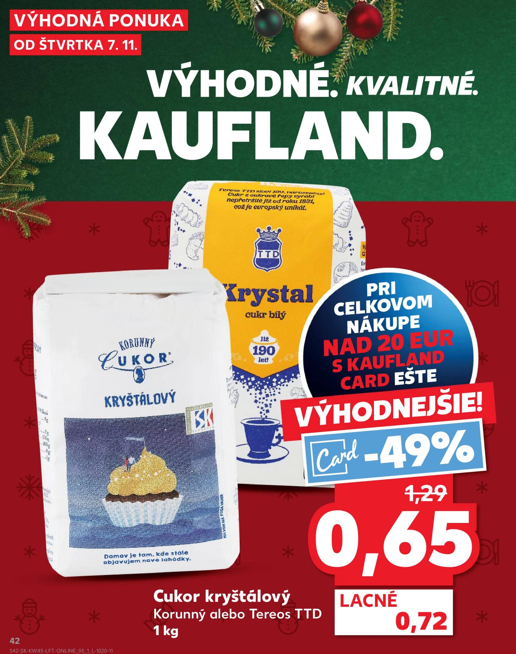 kaufland - Kaufland leták platný od 07.11. - 13.11. - page: 42