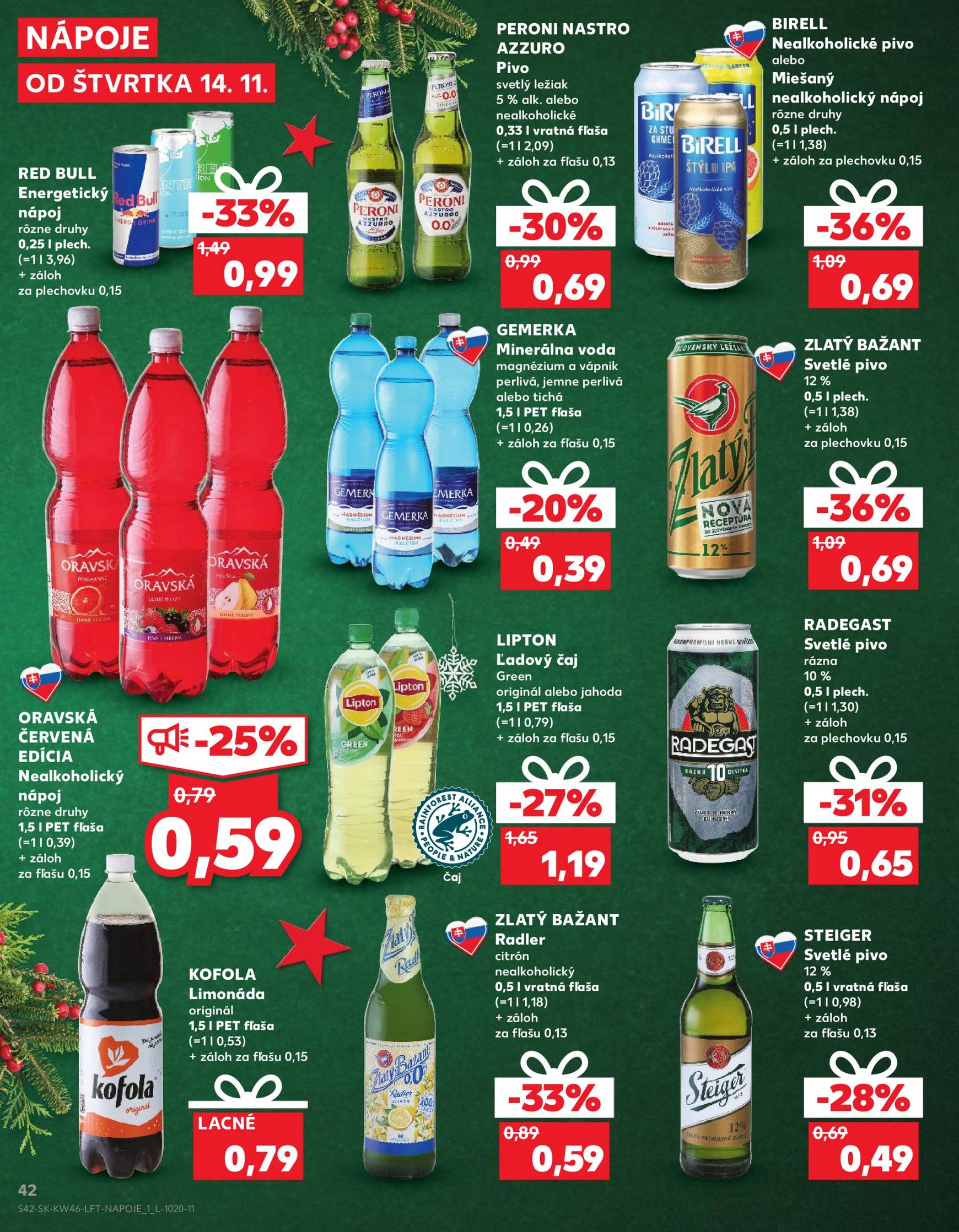 kaufland - Kaufland leták platný od 14.11. - 20.11. - page: 42