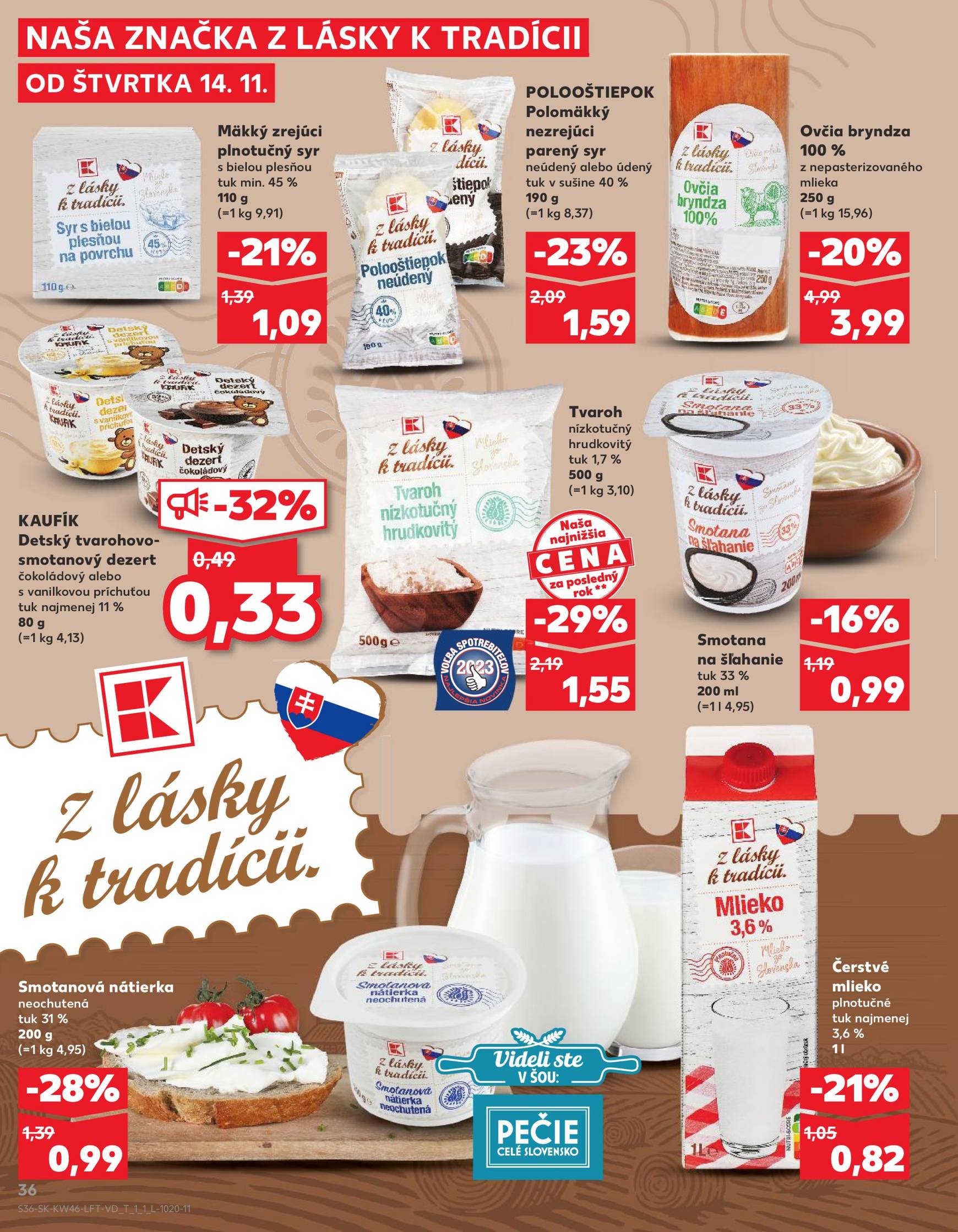 kaufland - Kaufland leták platný od 14.11. - 20.11. - page: 36