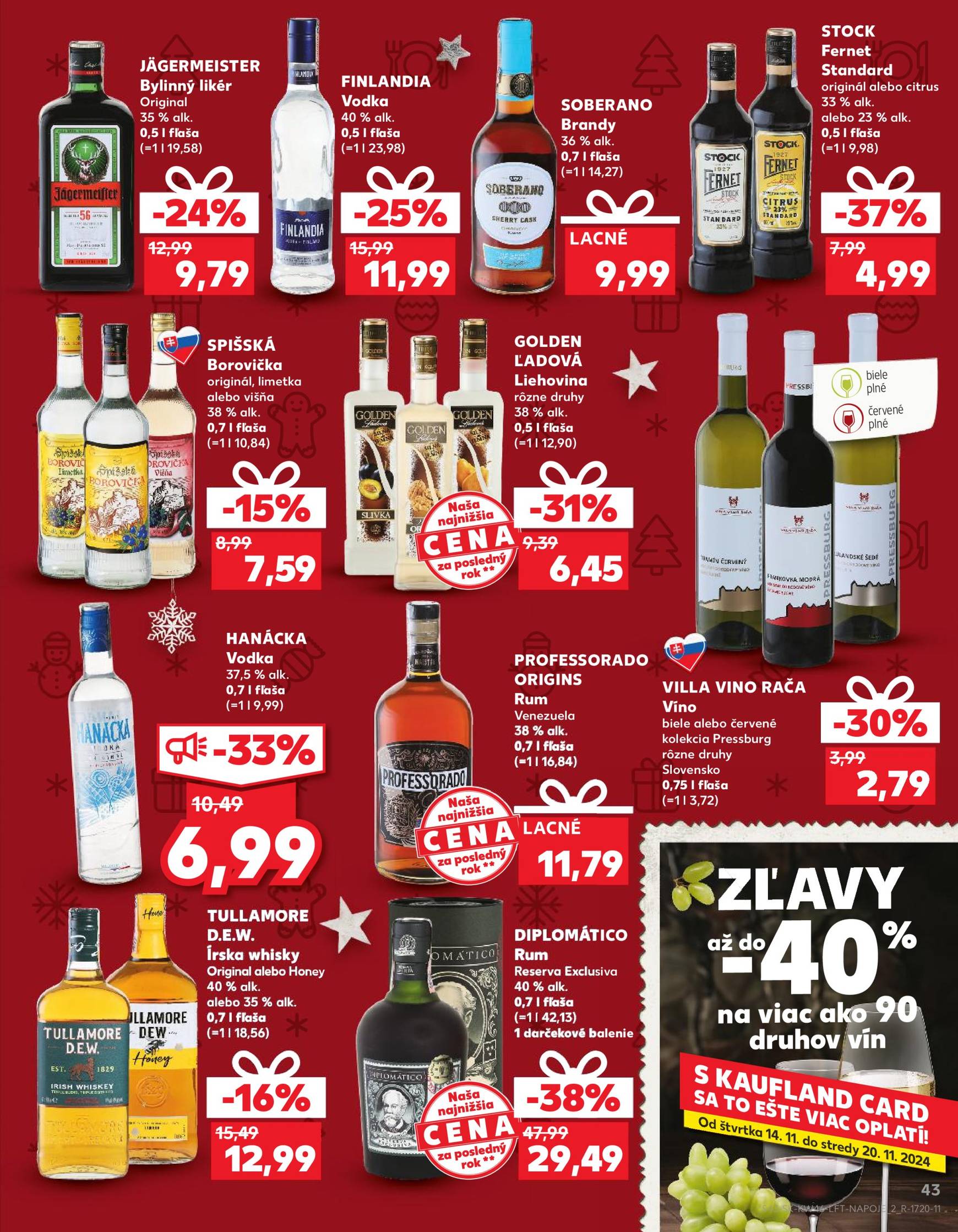 kaufland - Kaufland leták platný od 14.11. - 20.11. - page: 43