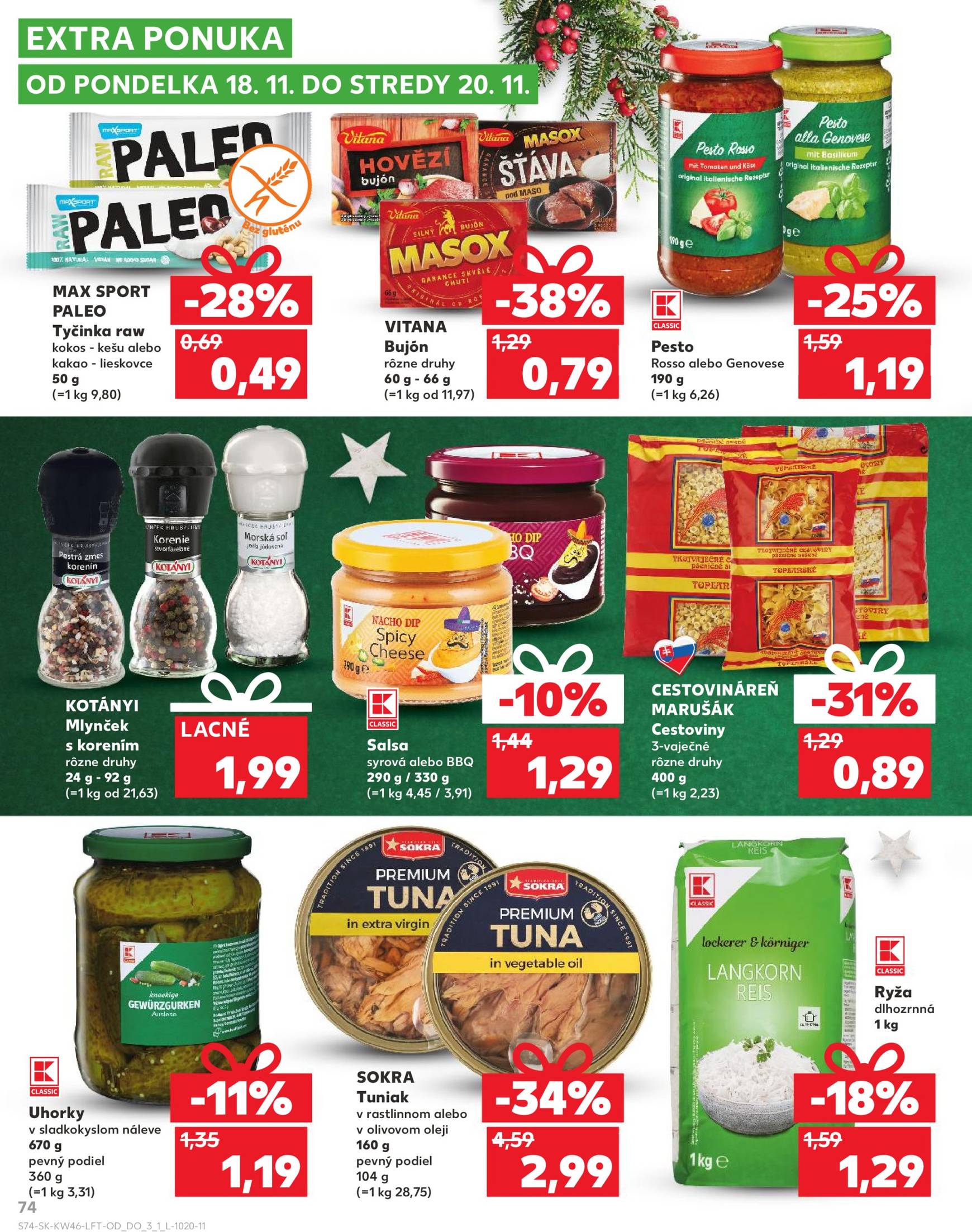 kaufland - Kaufland leták platný od 14.11. - 20.11. - page: 74