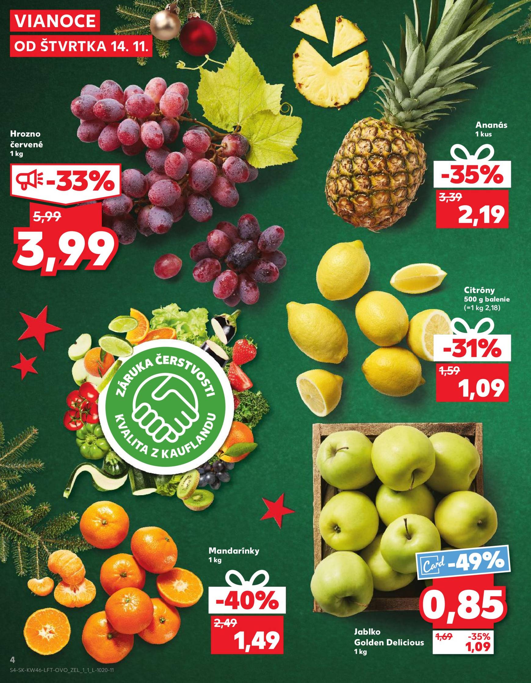 kaufland - Kaufland leták platný od 14.11. - 20.11. - page: 4