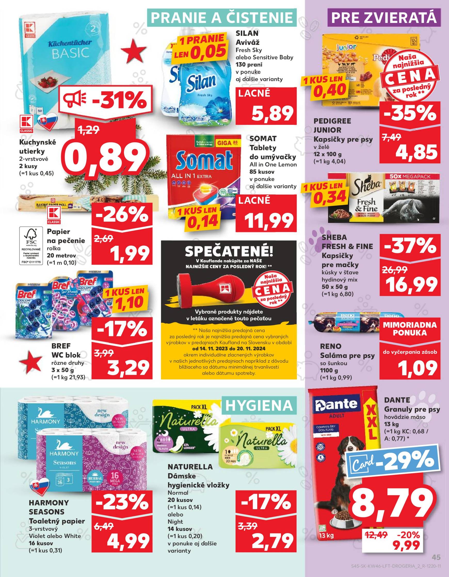 kaufland - Kaufland leták platný od 14.11. - 20.11. - page: 45