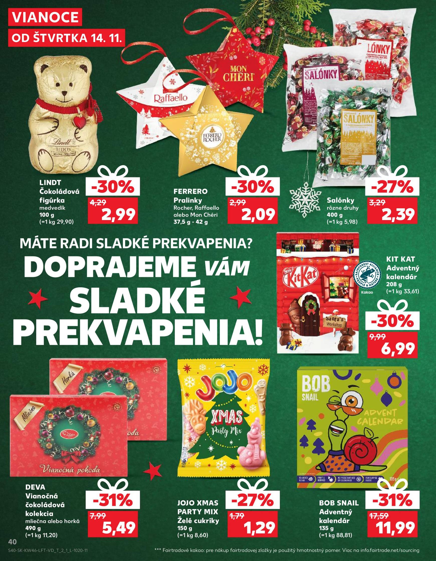 kaufland - Kaufland leták platný od 14.11. - 20.11. - page: 40