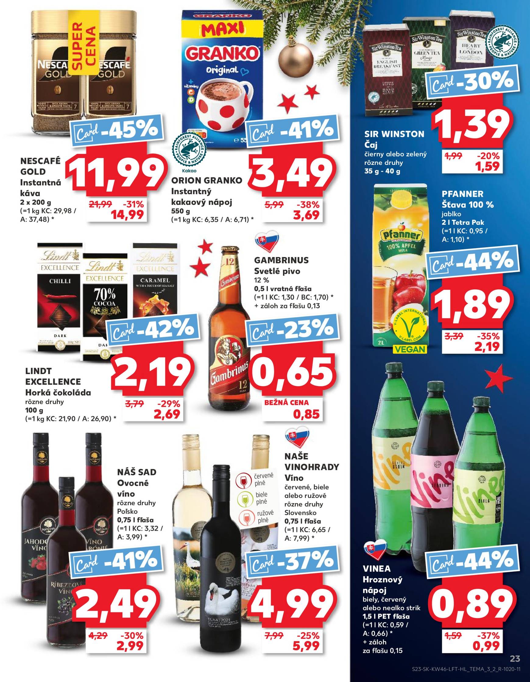 kaufland - Kaufland leták platný od 14.11. - 20.11. - page: 23