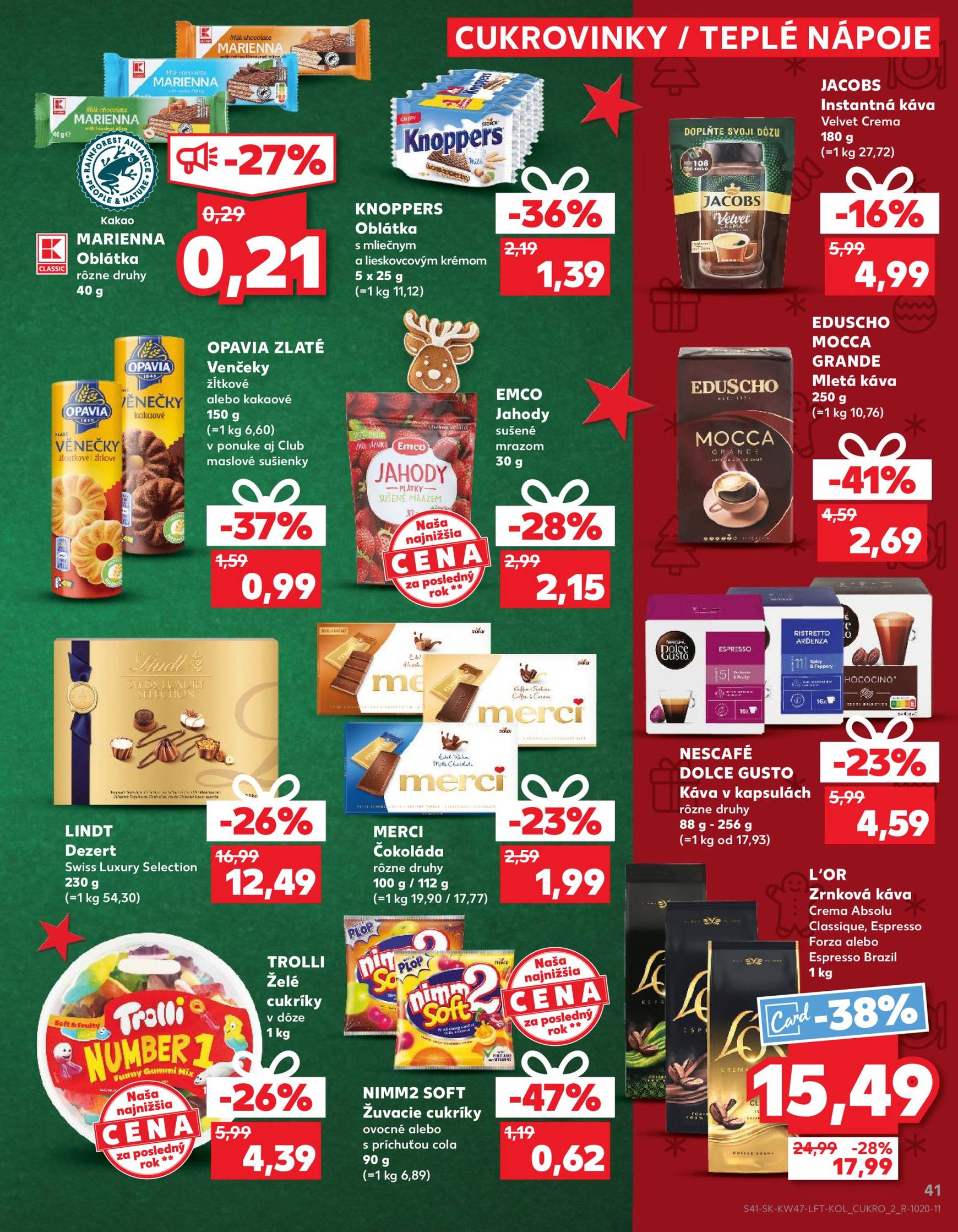 kaufland - Kaufland leták platný od 21.11. - 27.11. - page: 41