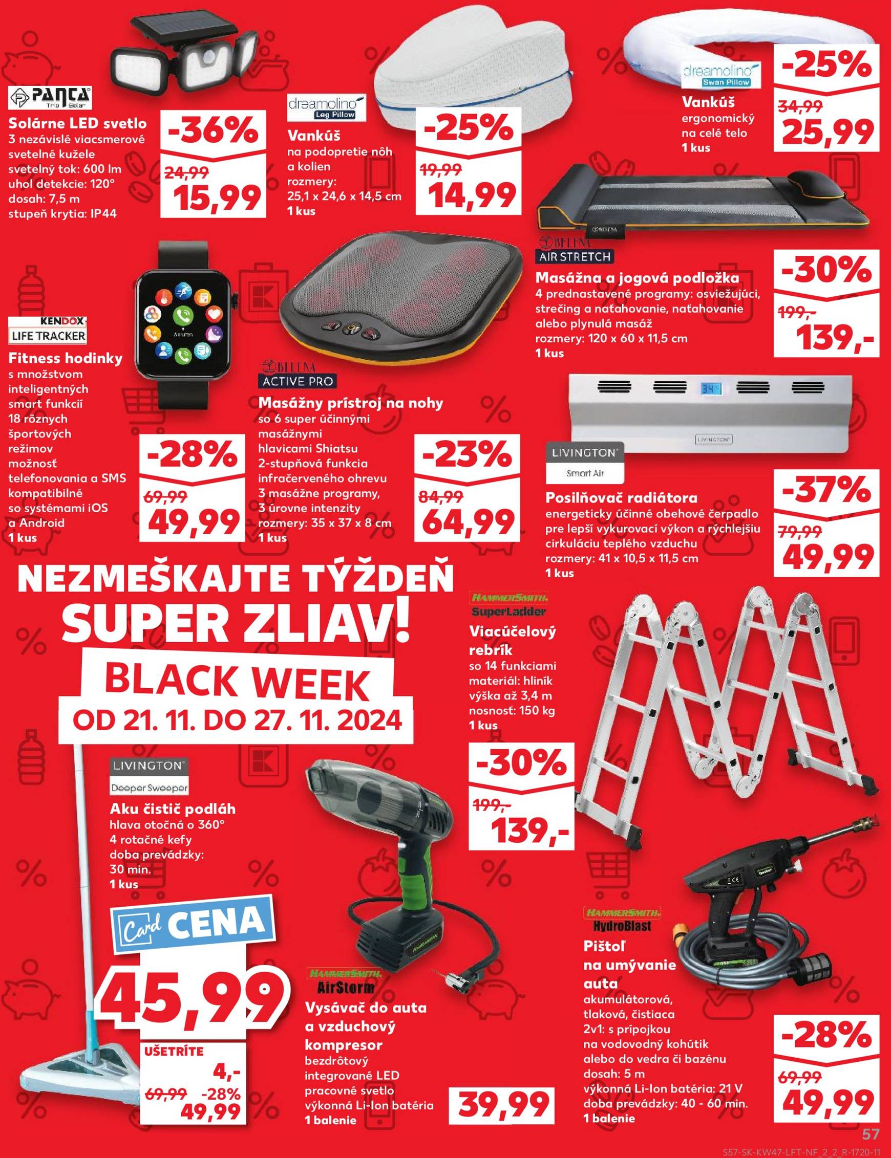 kaufland - Kaufland leták platný od 21.11. - 27.11. - page: 57