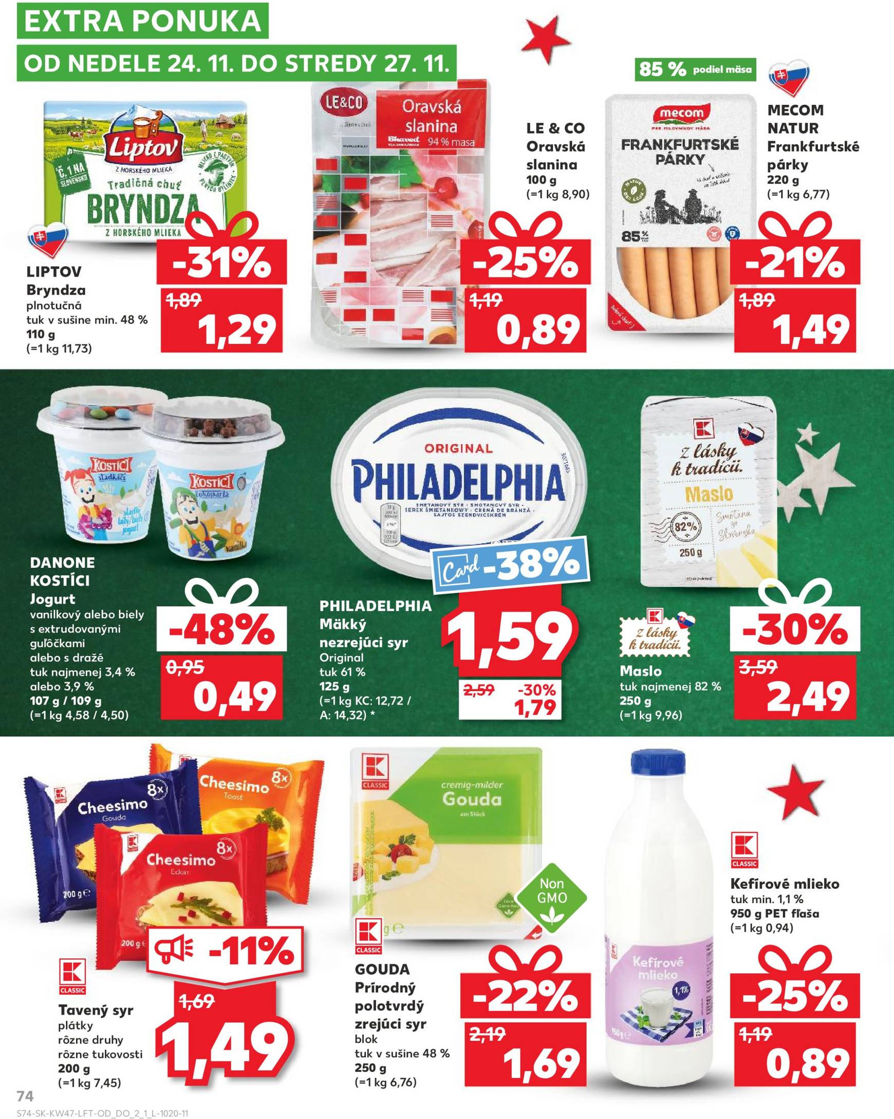 kaufland - Kaufland leták platný od 21.11. - 27.11. - page: 74