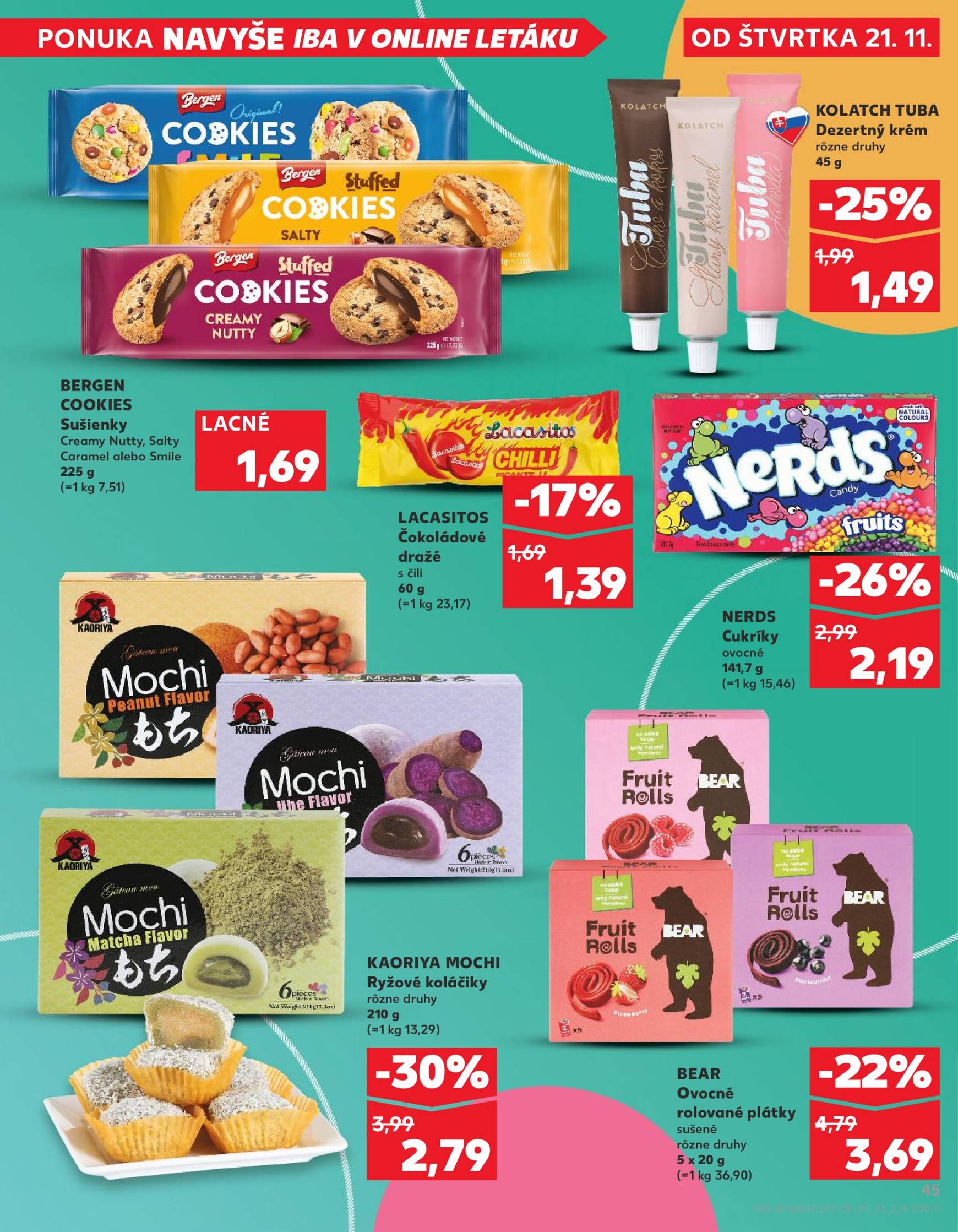 kaufland - Kaufland leták platný od 21.11. - 27.11. - page: 45