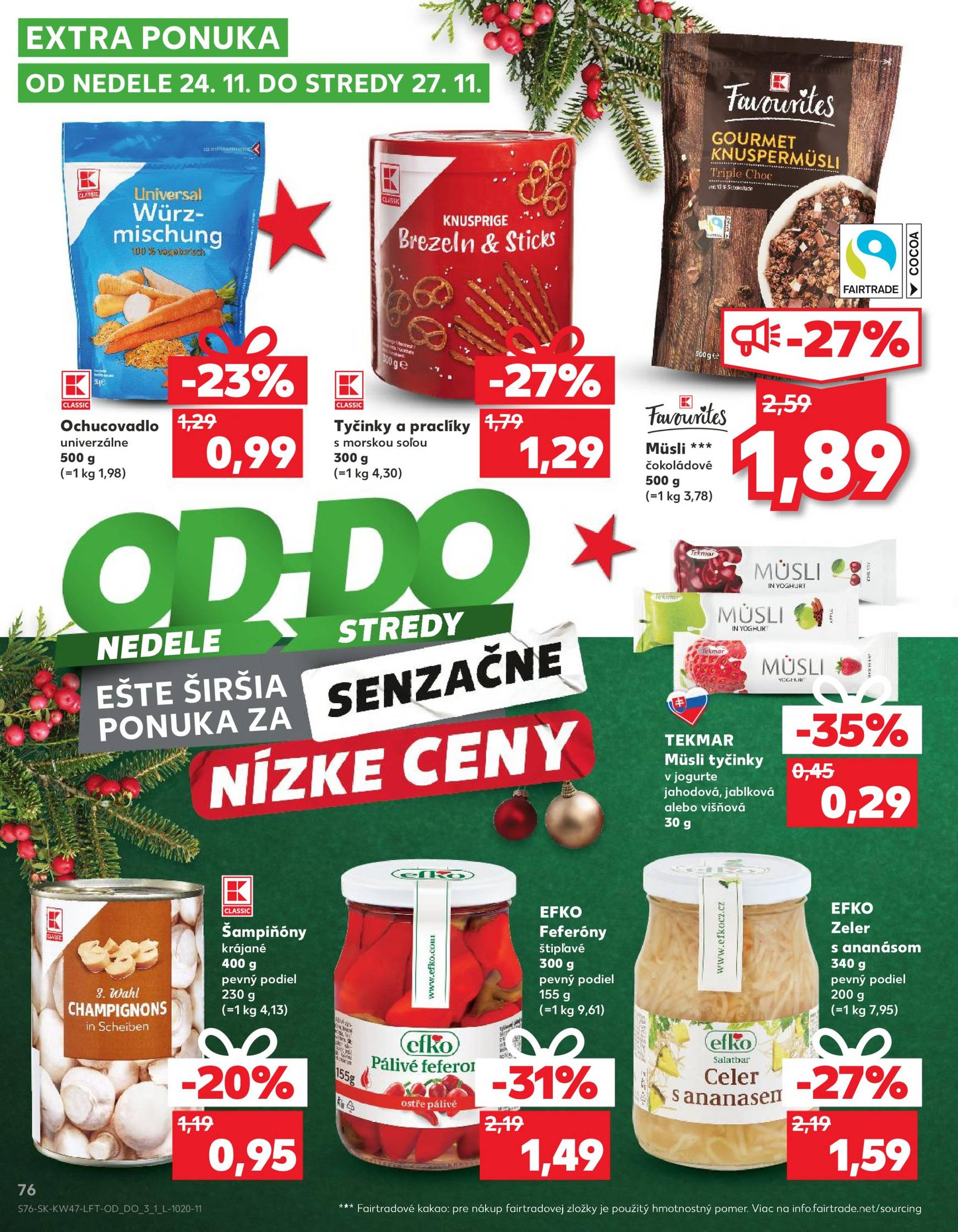 kaufland - Kaufland leták platný od 21.11. - 27.11. - page: 76