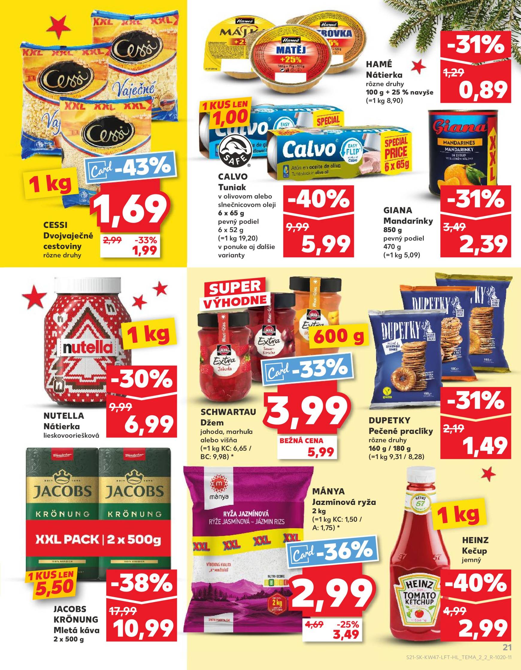 kaufland - Kaufland leták platný od 21.11. - 27.11. - page: 21