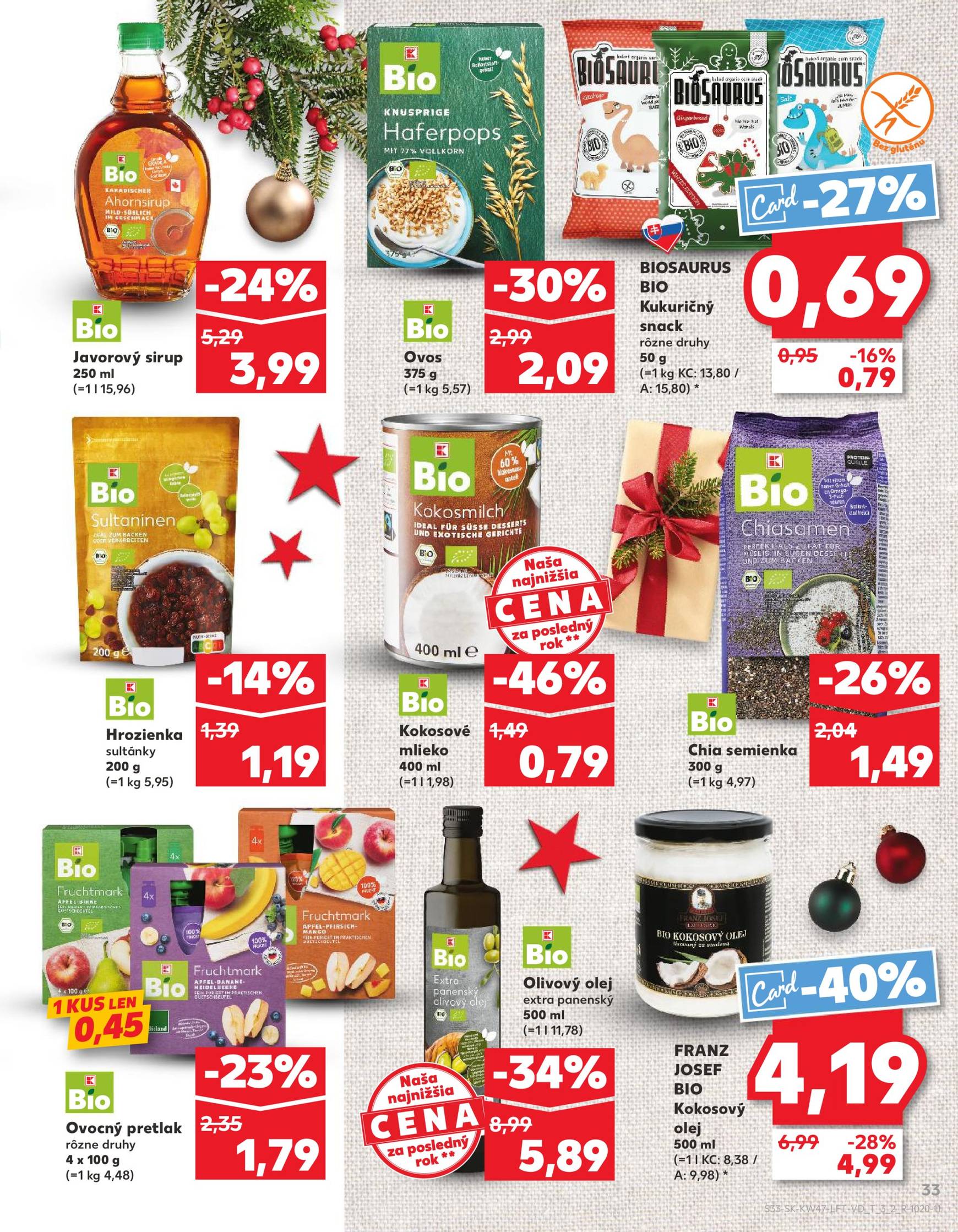 kaufland - Kaufland leták platný od 21.11. - 27.11. - page: 33