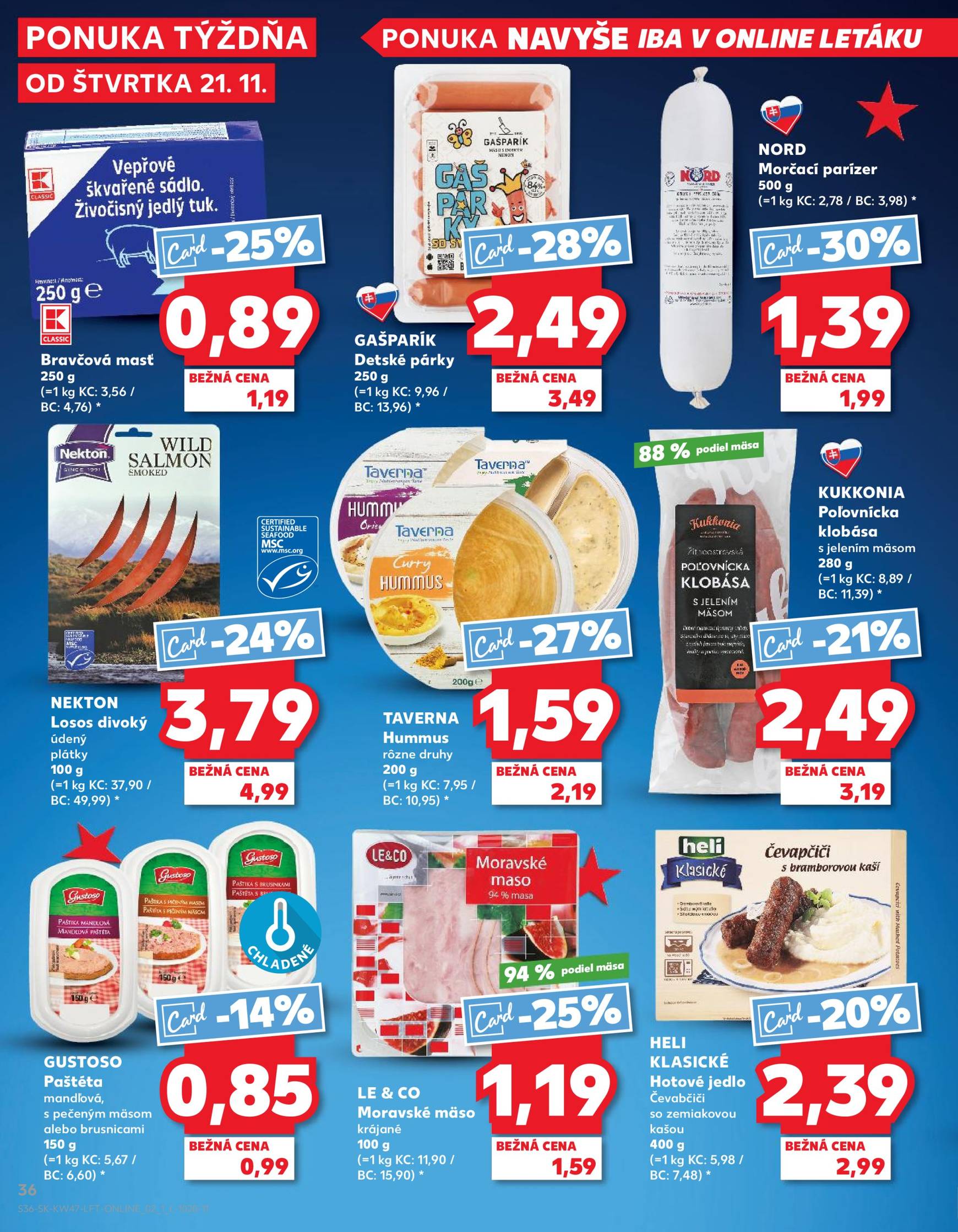 kaufland - Kaufland leták platný od 21.11. - 27.11. - page: 36