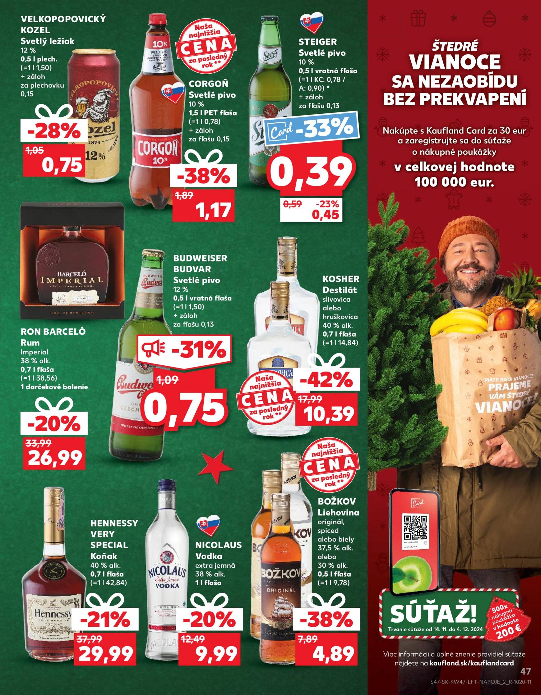 kaufland - Kaufland leták platný od 21.11. - 27.11. - page: 47