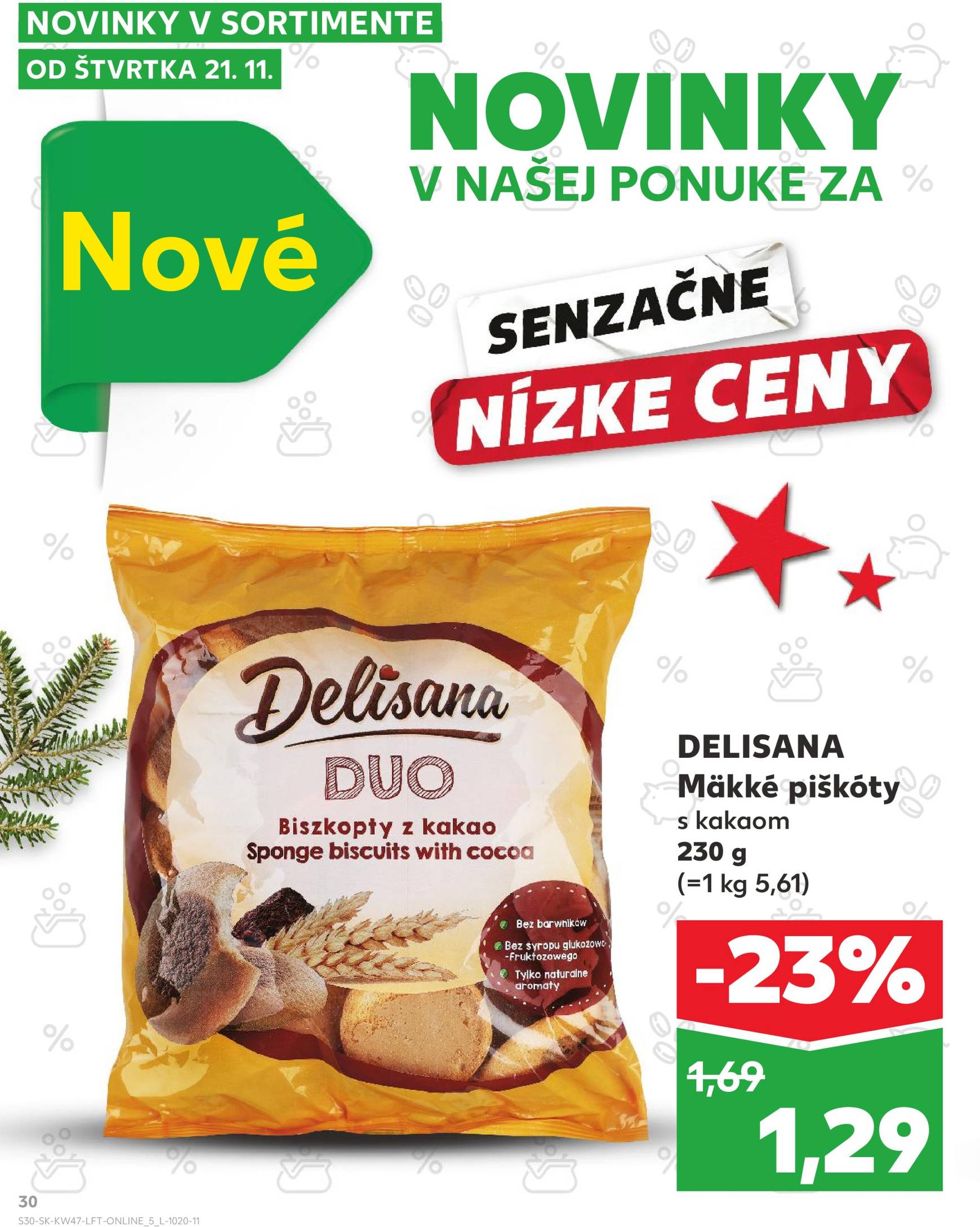 kaufland - Kaufland leták platný od 21.11. - 27.11. - page: 30