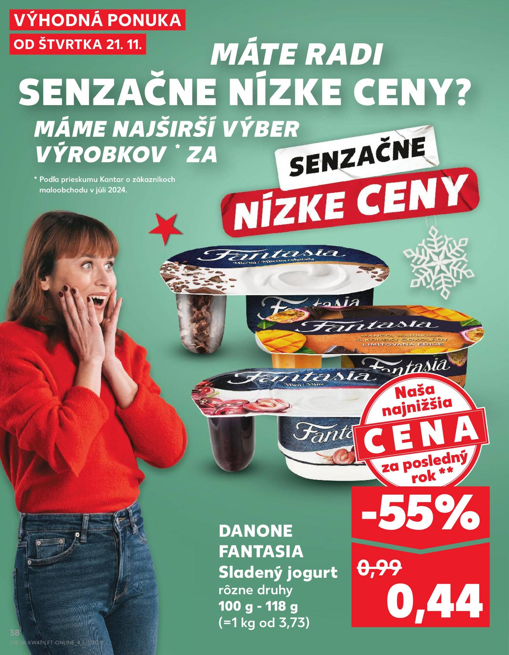 kaufland - Kaufland leták platný od 21.11. - 27.11. - page: 38