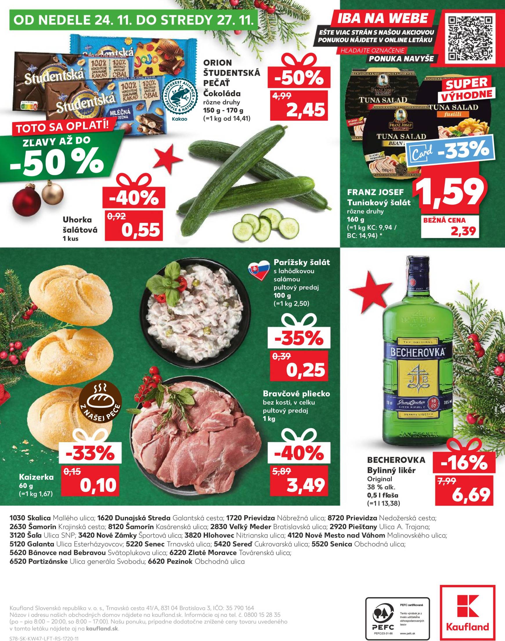 kaufland - Kaufland leták platný od 21.11. - 27.11. - page: 78