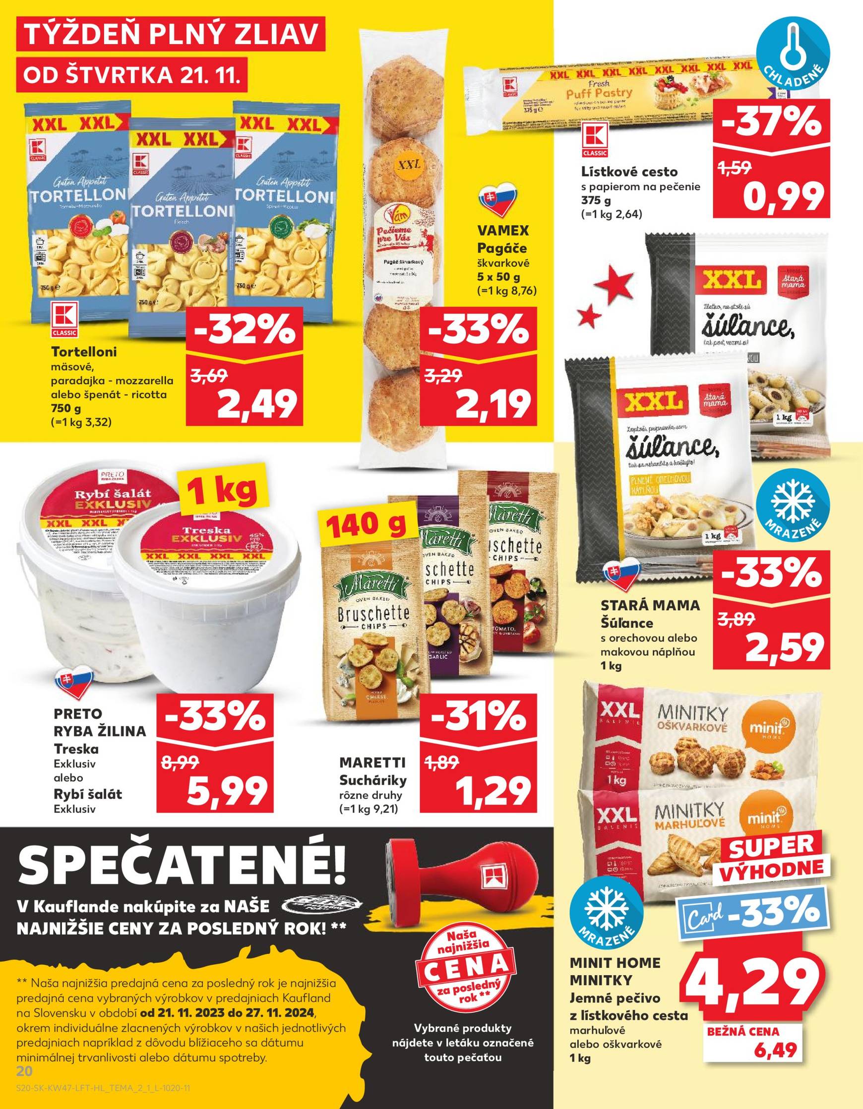 kaufland - Kaufland leták platný od 21.11. - 27.11. - page: 20